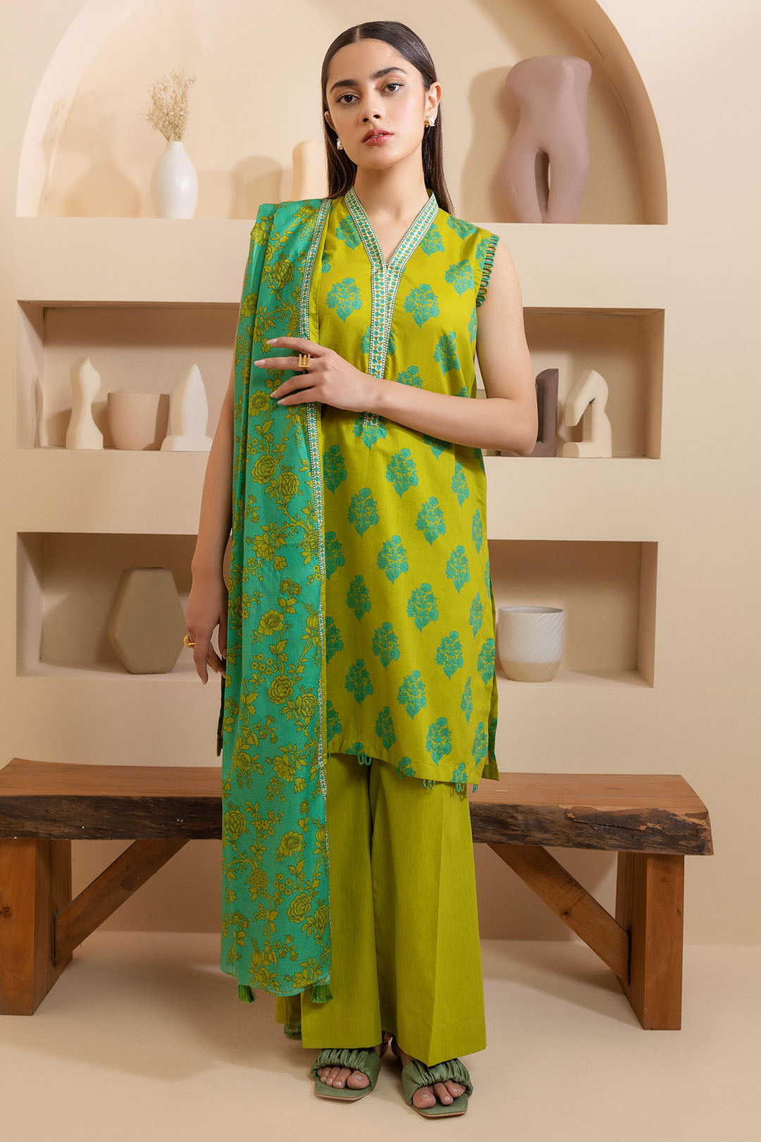 Shirt Shalwar Dupatta - 0243