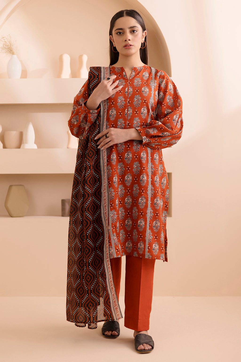 Shirt Shalwar Dupatta - 0244