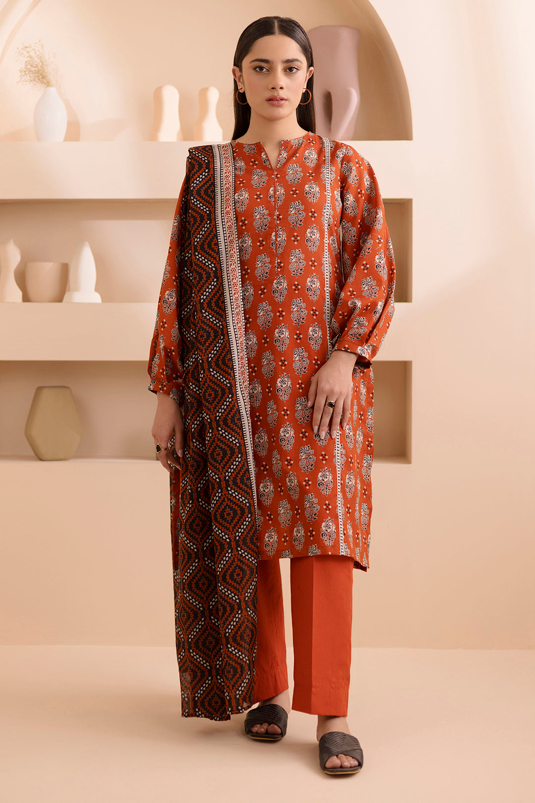 Shirt Shalwar Dupatta - 0244