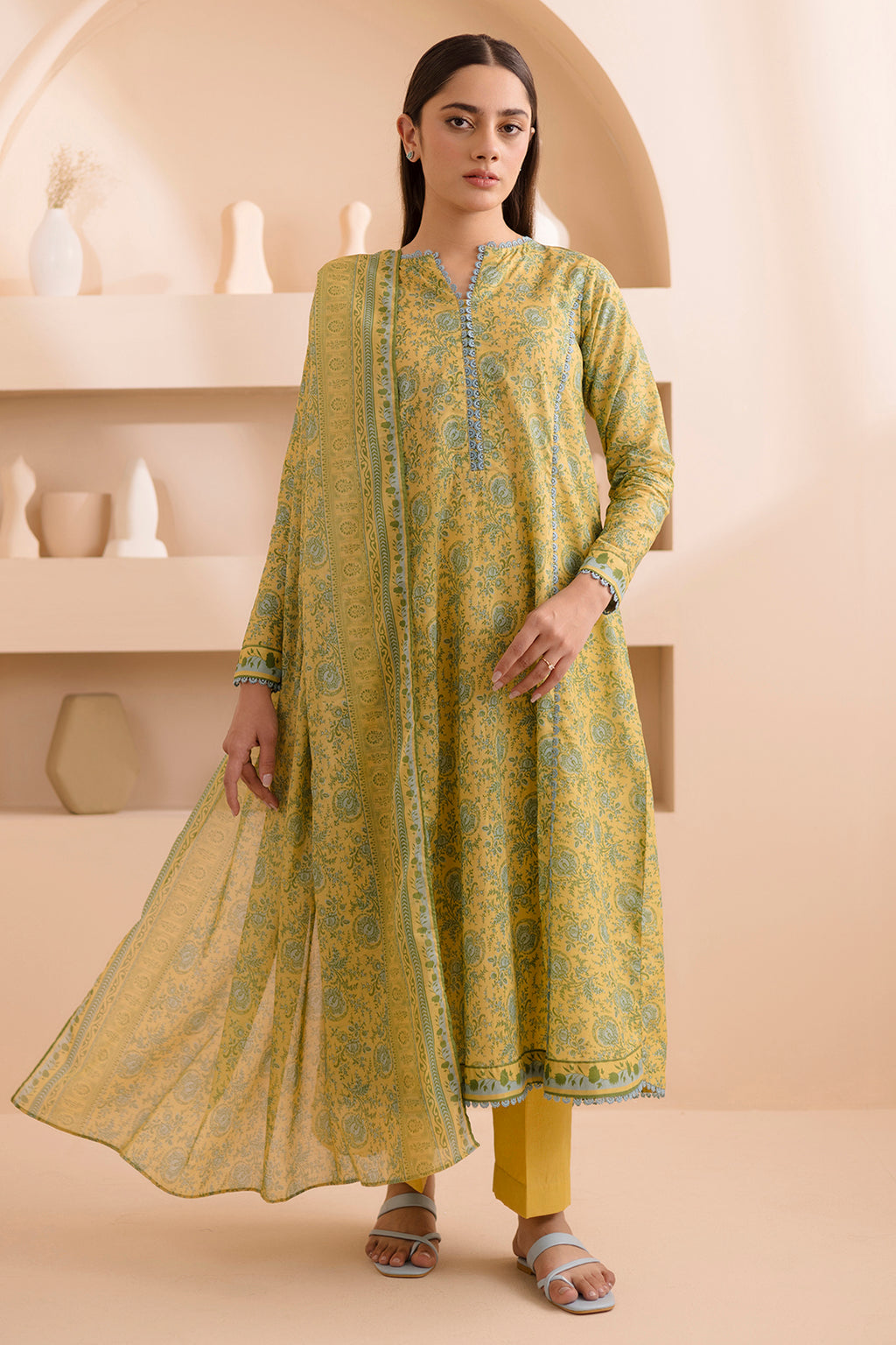 Shirt Shalwar Dupatta - 0245