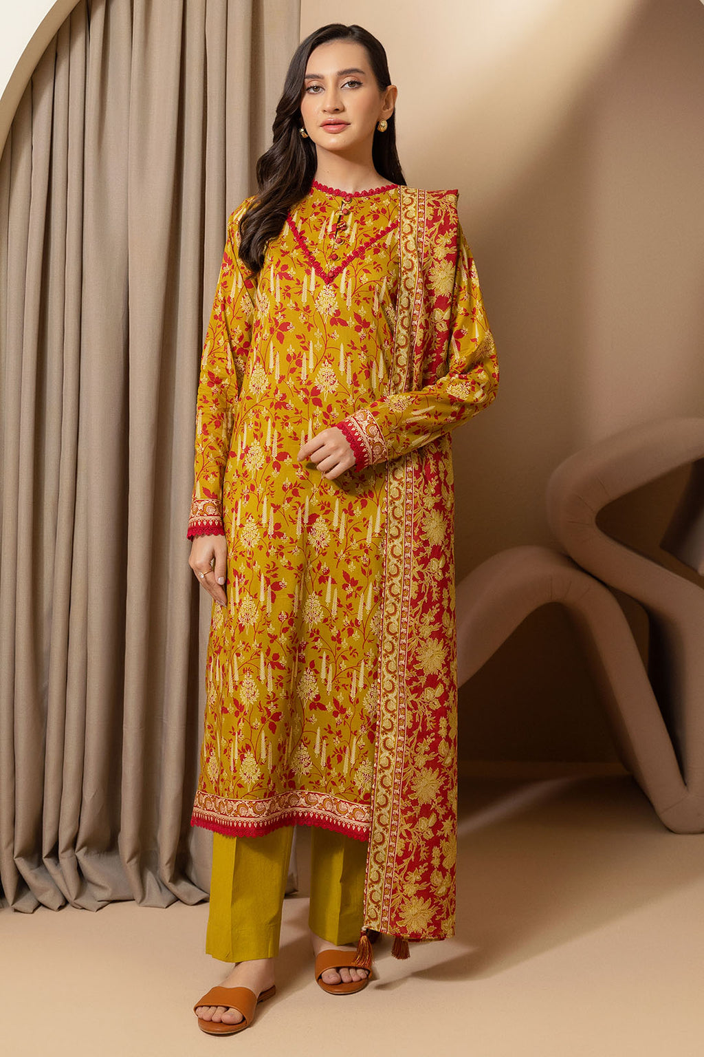 Shirt Shalwar Dupatta - 0247