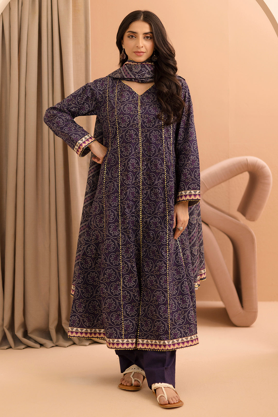 Shirt Shalwar Dupatta - 0253