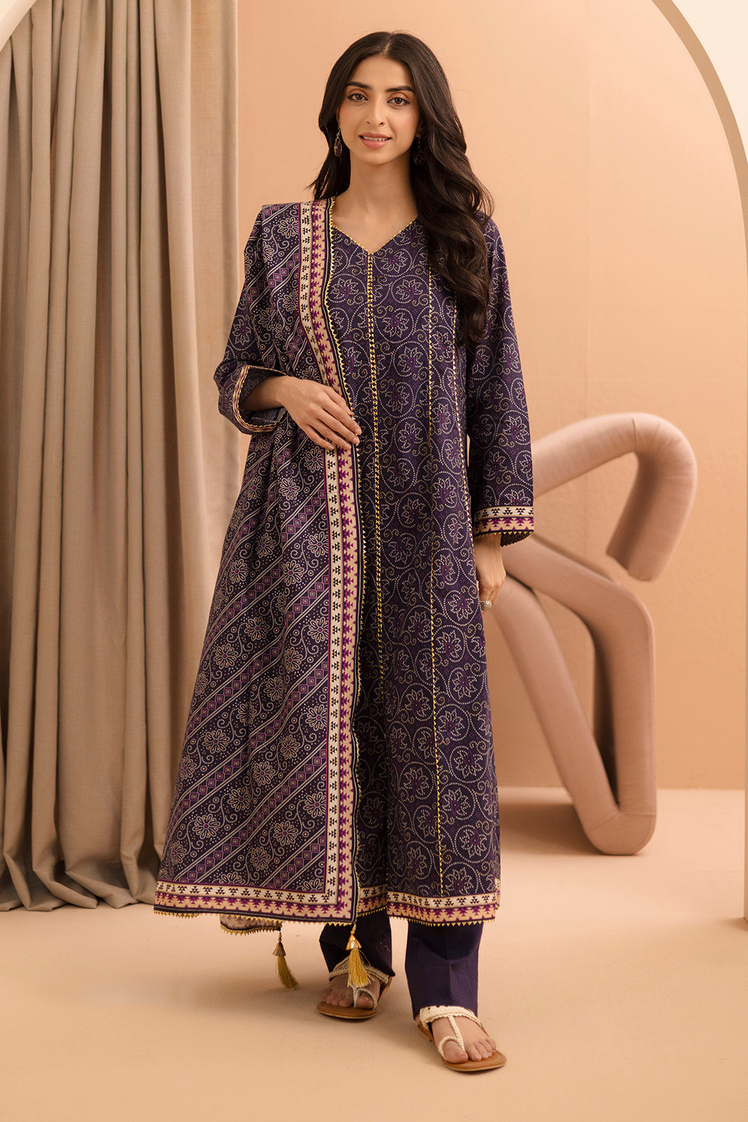 Shirt Shalwar Dupatta - 0253