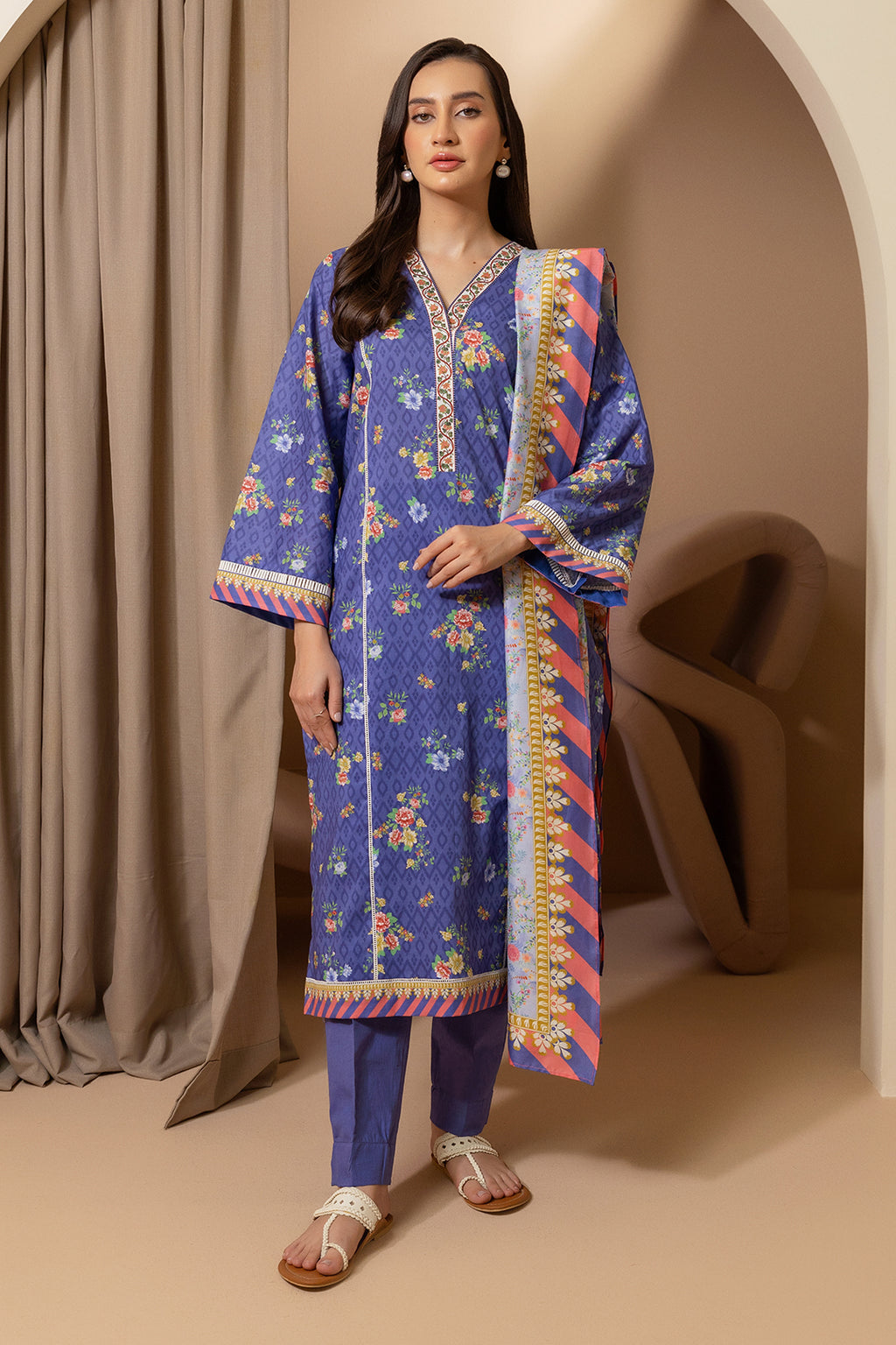 Shirt Shalwar Dupatta - 0256