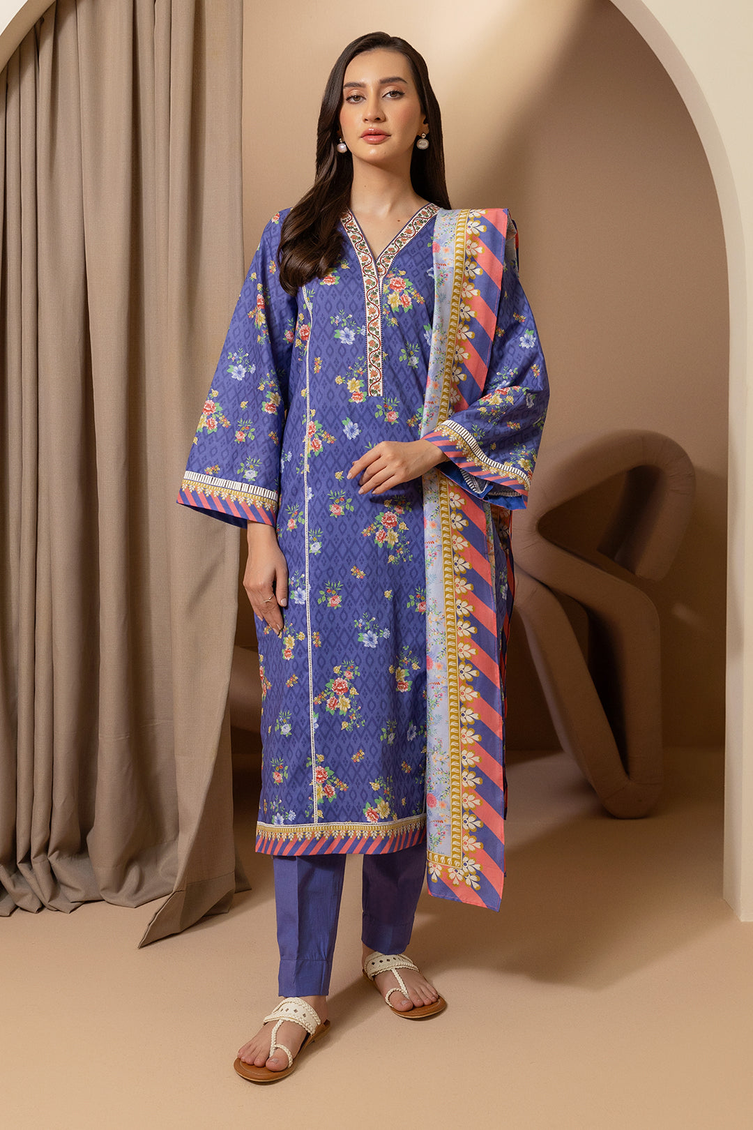 Shirt Shalwar Dupatta - 0256