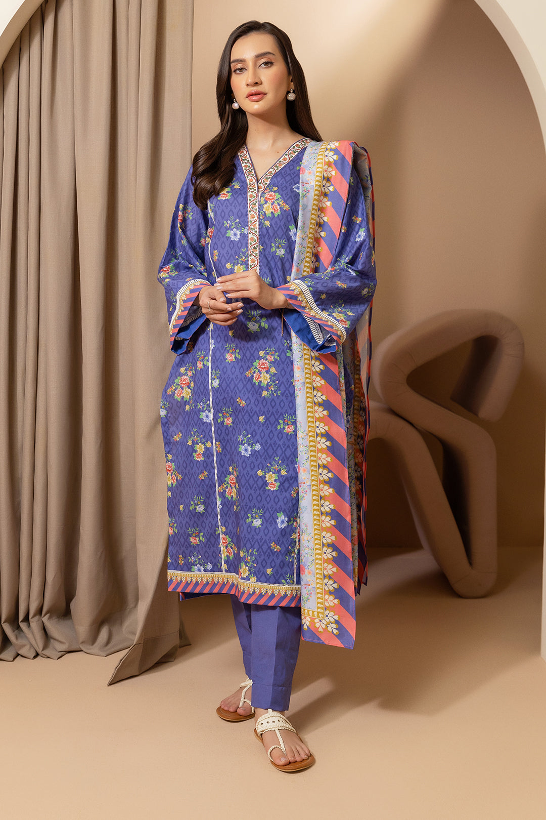 Shirt Shalwar Dupatta - 0256