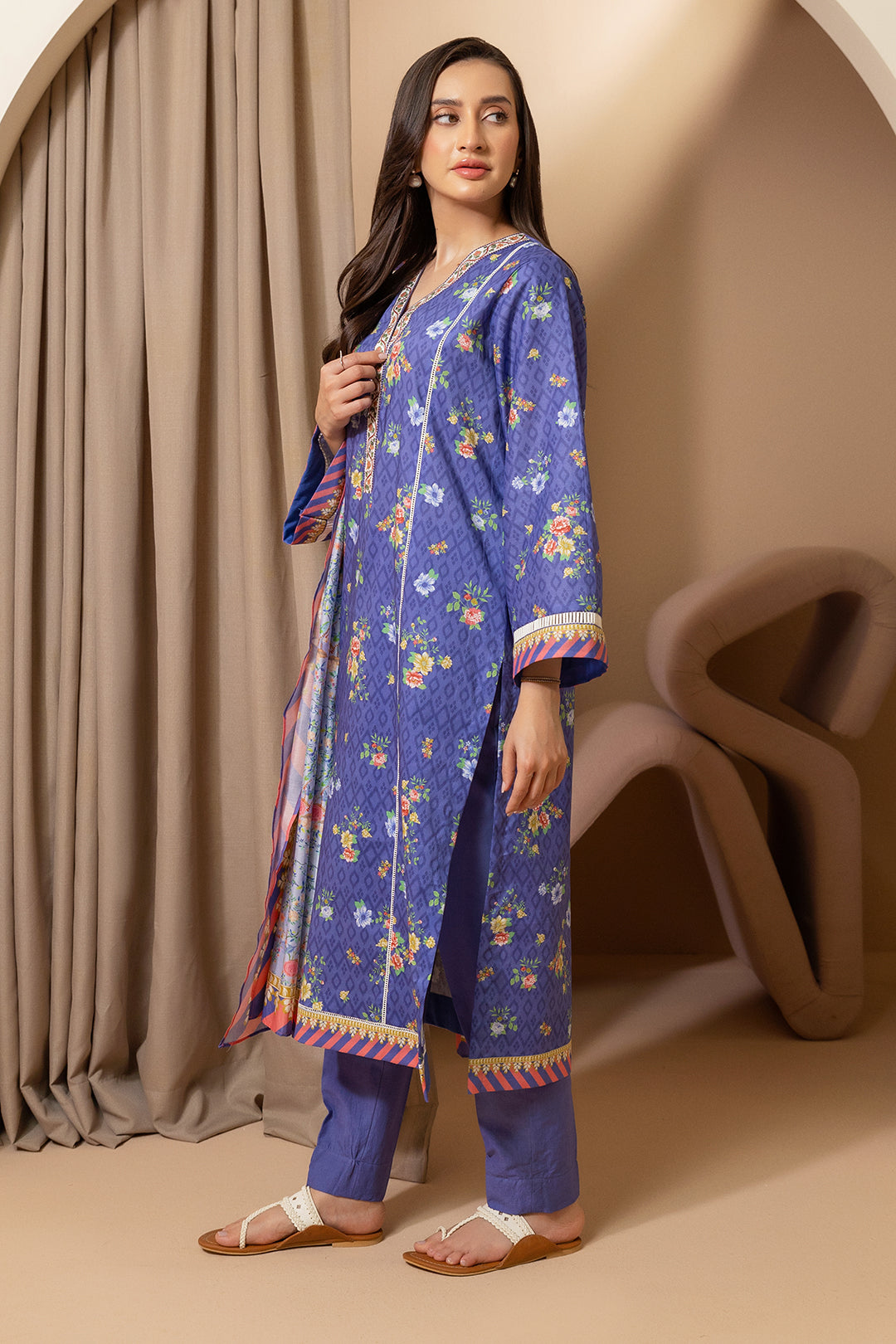 Shirt Shalwar Dupatta - 0256