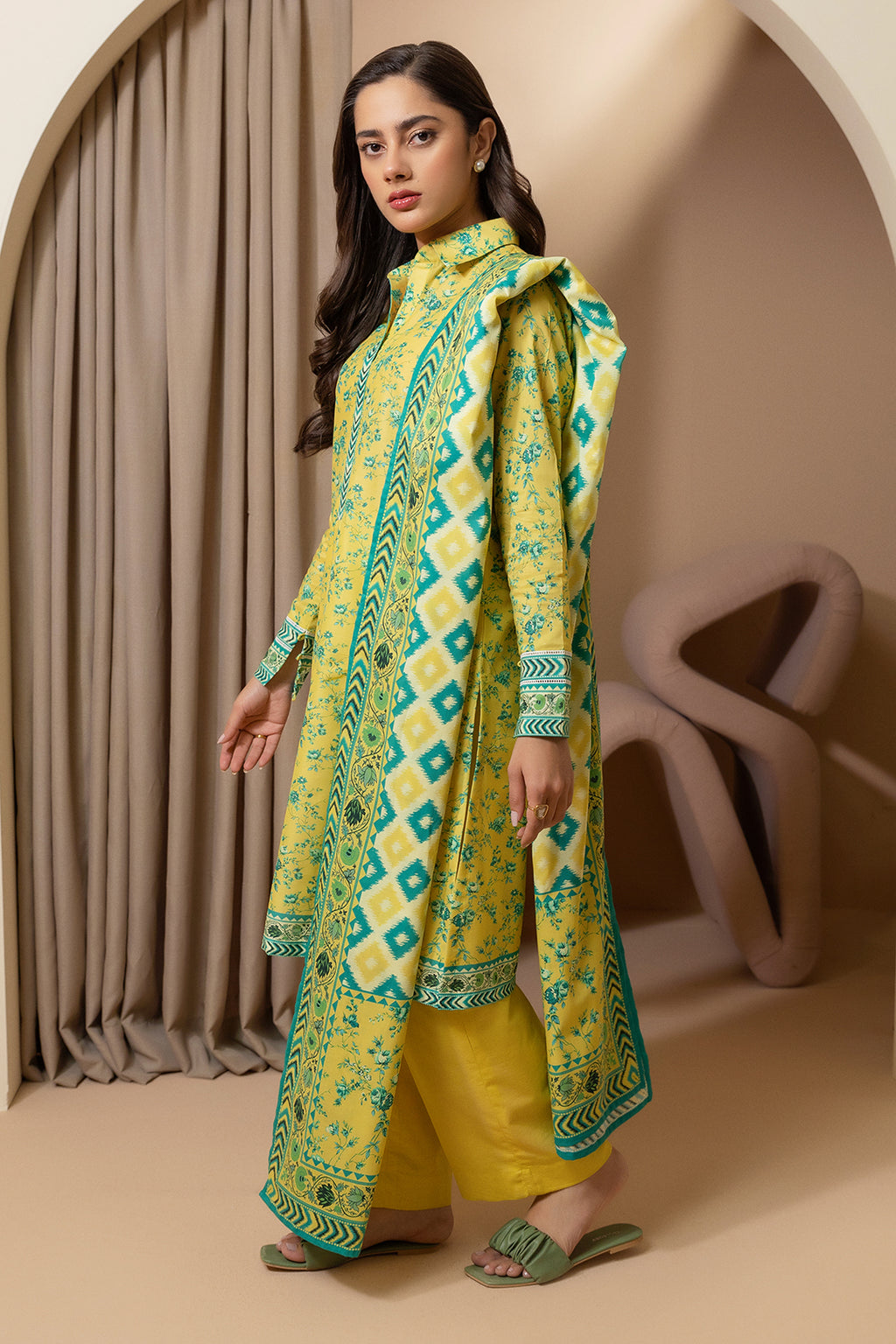 Shirt Shalwar Dupatta - 0258