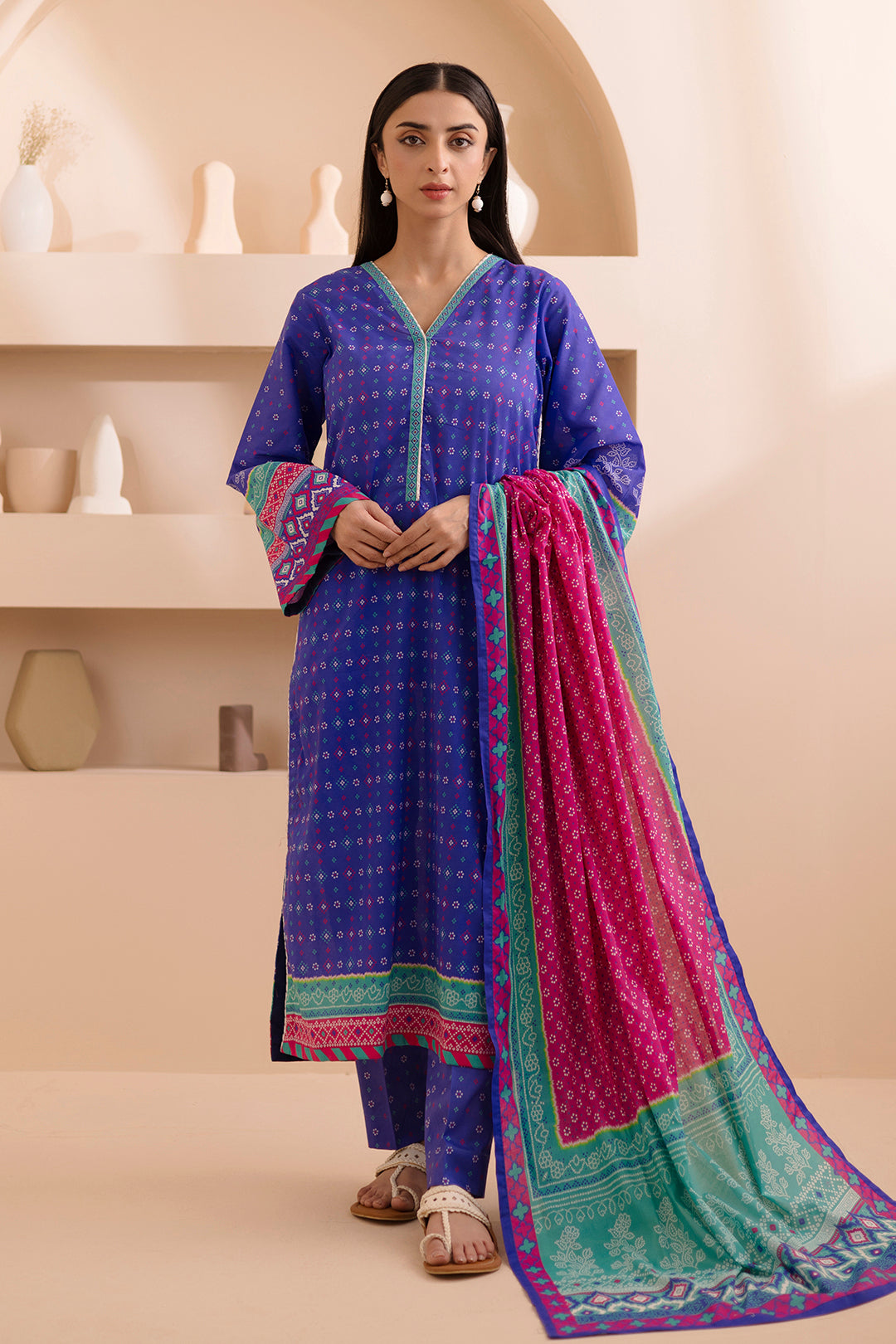 Shirt Shalwar Dupatta - 0266
