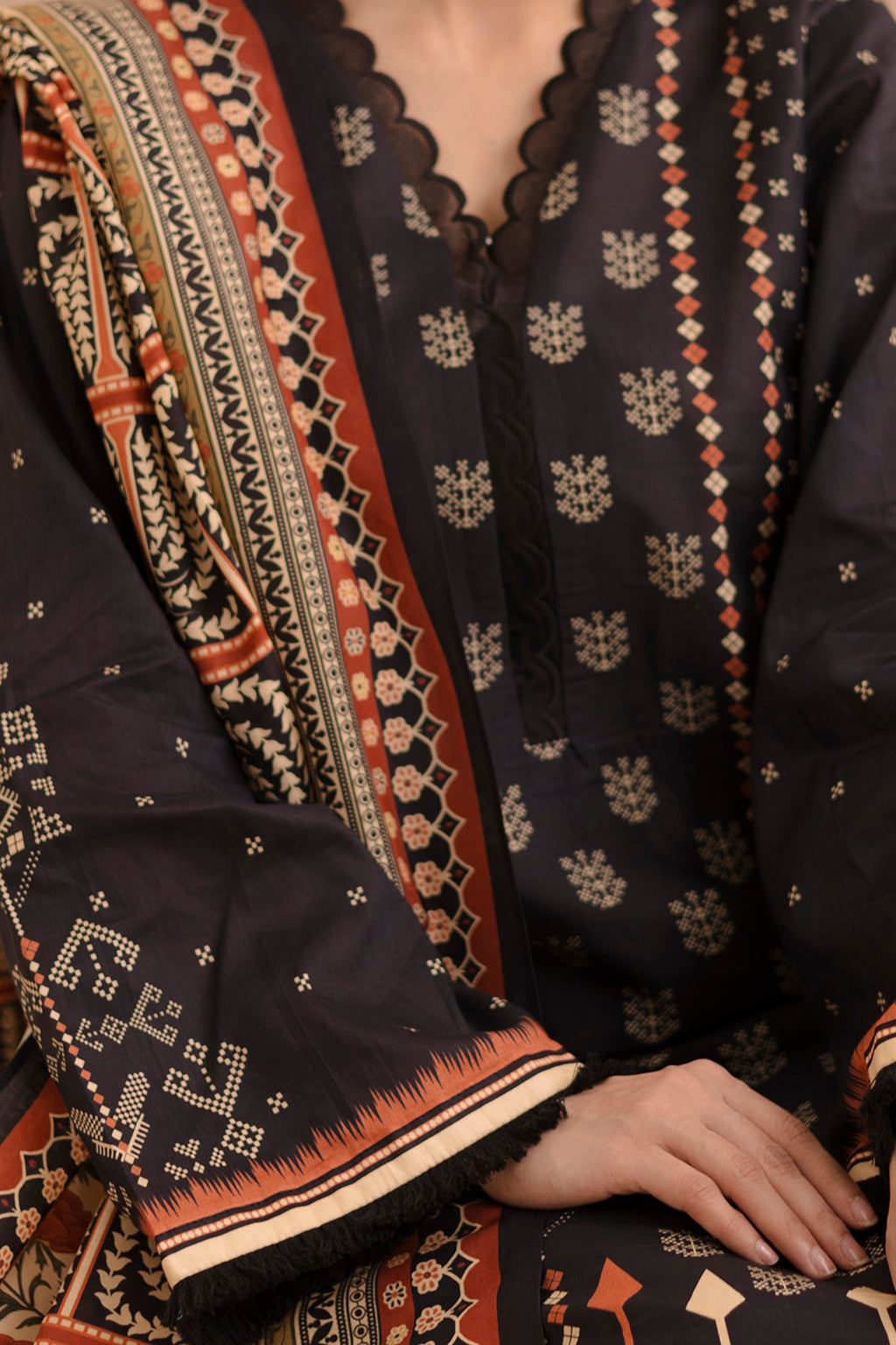 Shirt Shalwar Dupatta - 0272