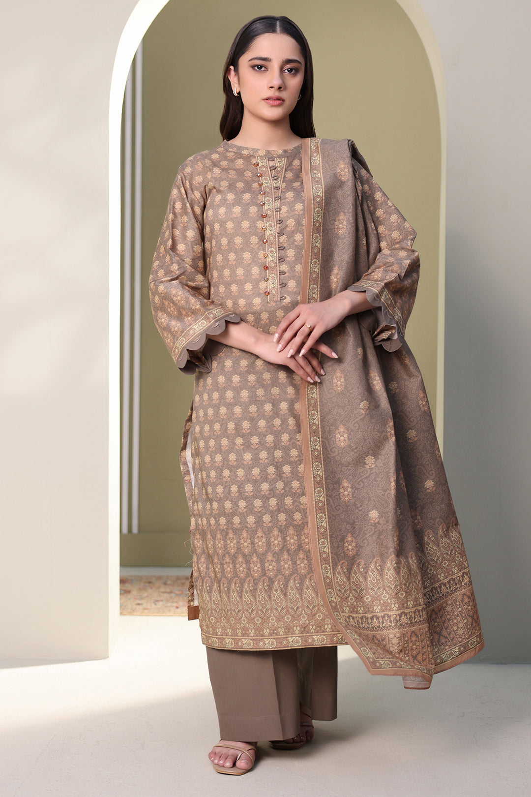 Shirt Shalwar Dupatta - 0325