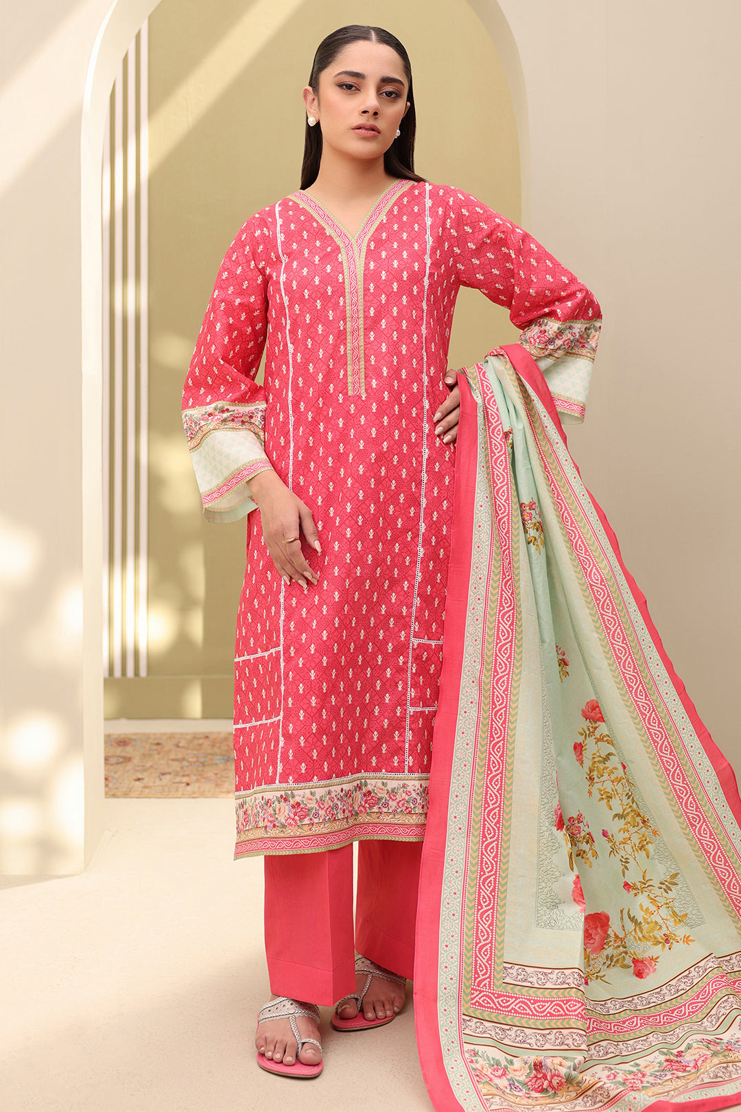 Shirt Shalwar Dupatta - 0326