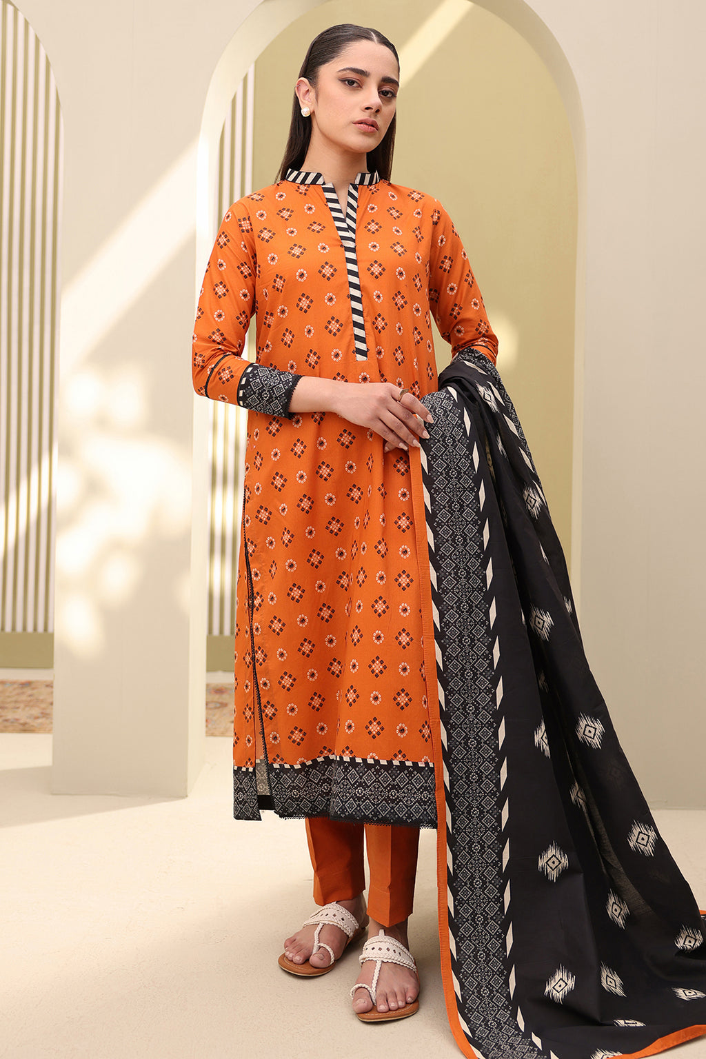 Shirt Shalwar Dupatta - 0328