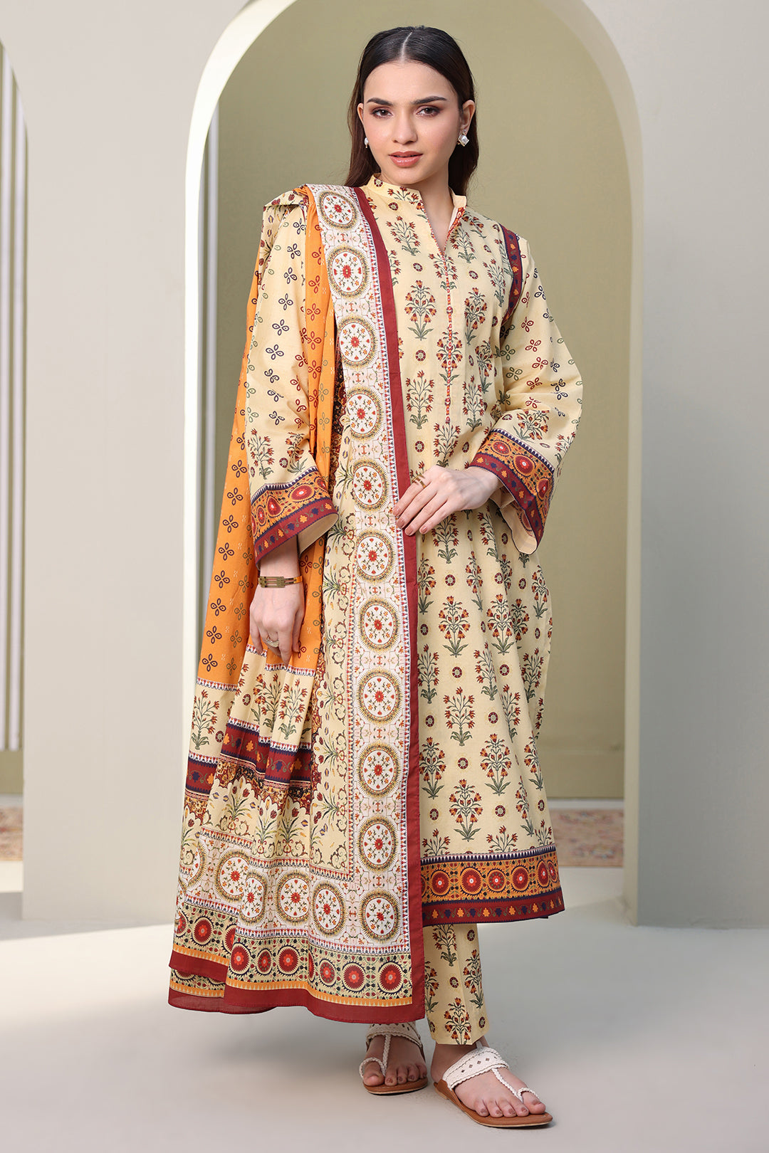 Shirt Shalwar Dupatta - 0338