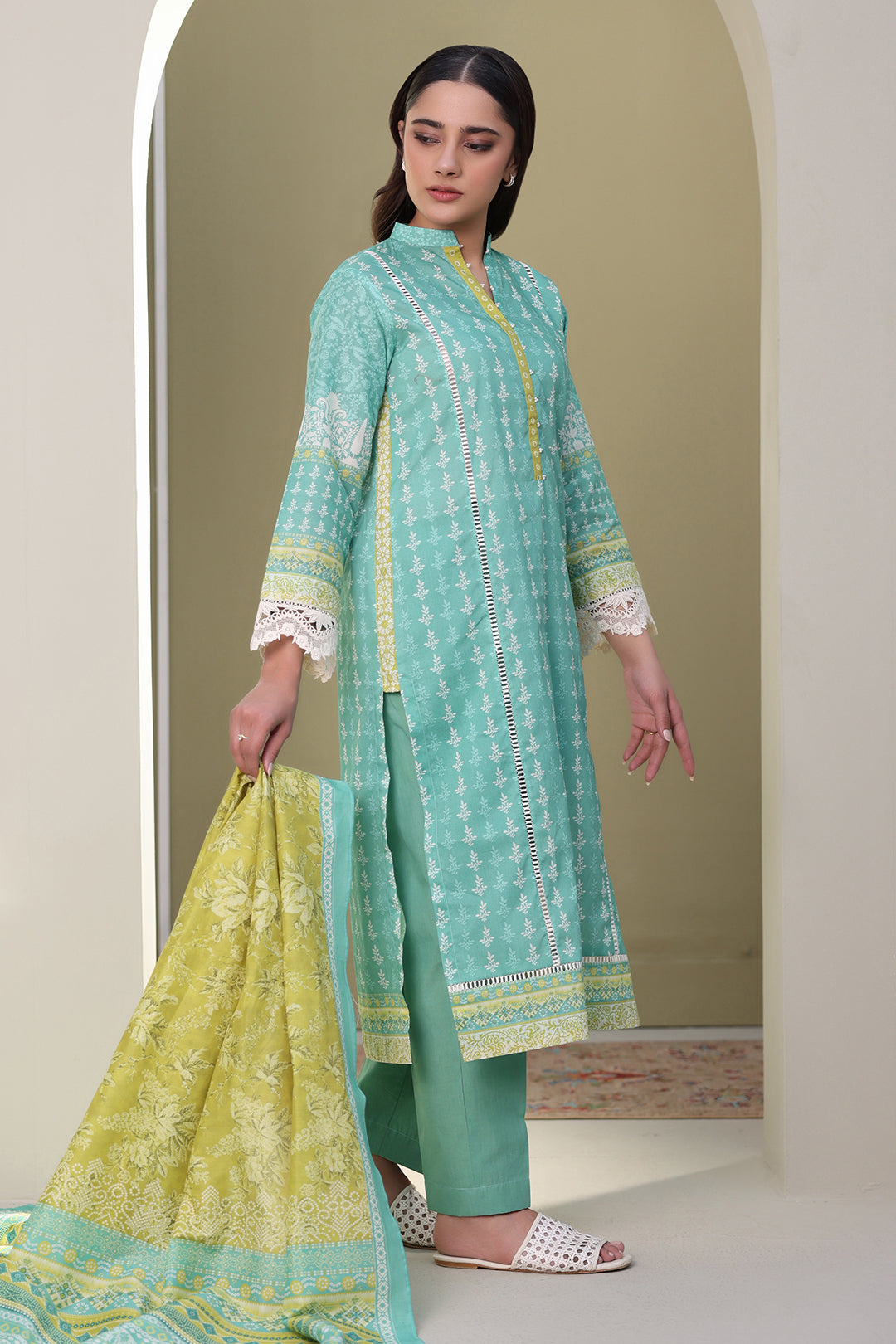 Shirt Shalwar Dupatta - 0383