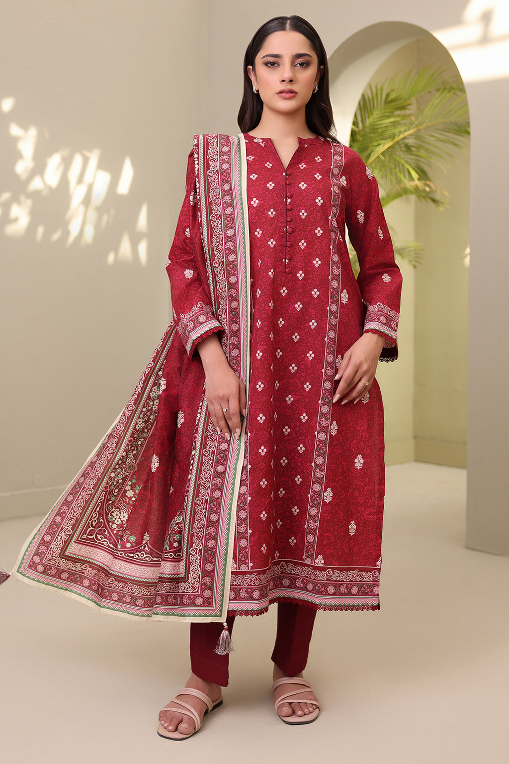 Shirt Shalwar Dupatta - 0386