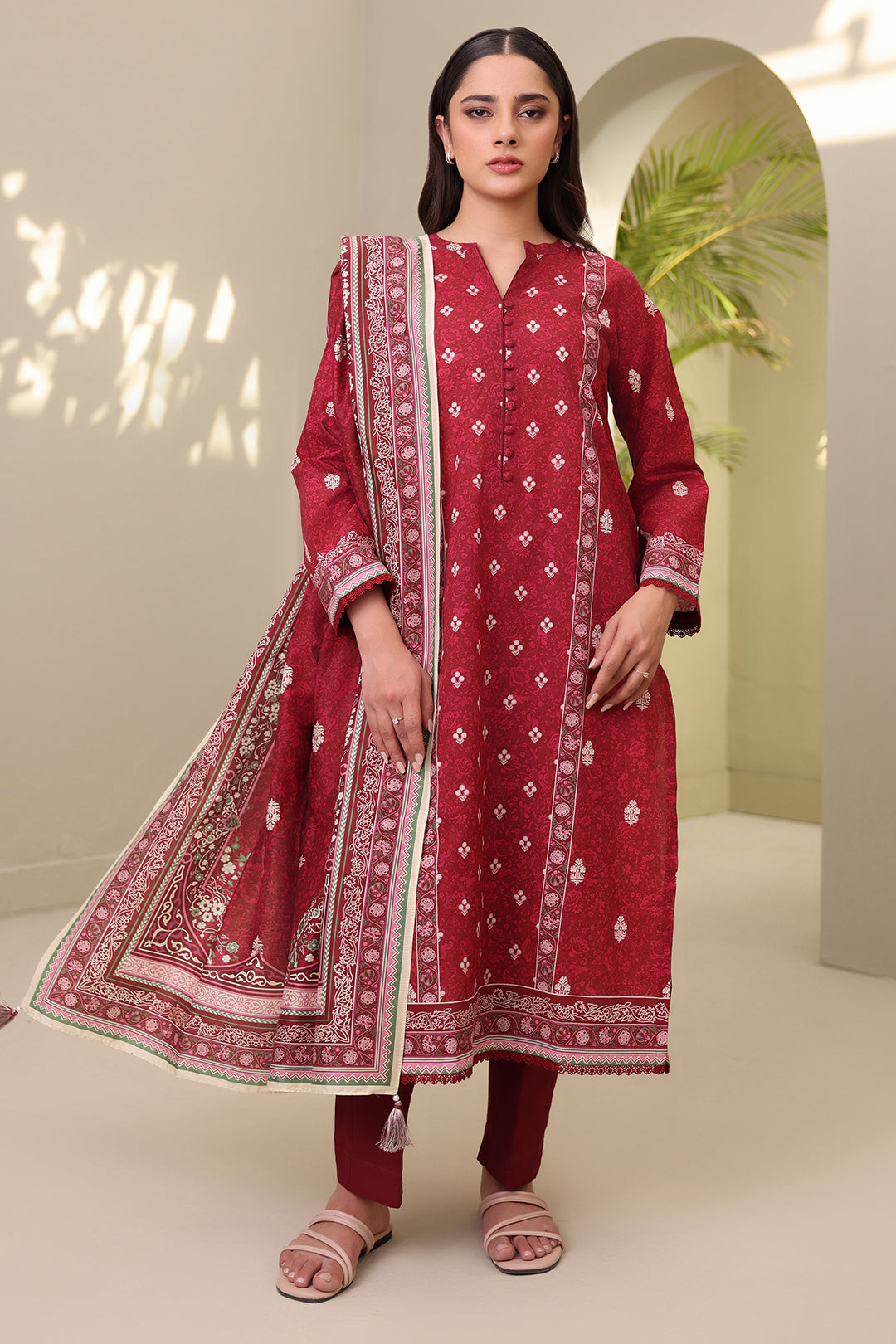 Shirt Shalwar Dupatta - 0386