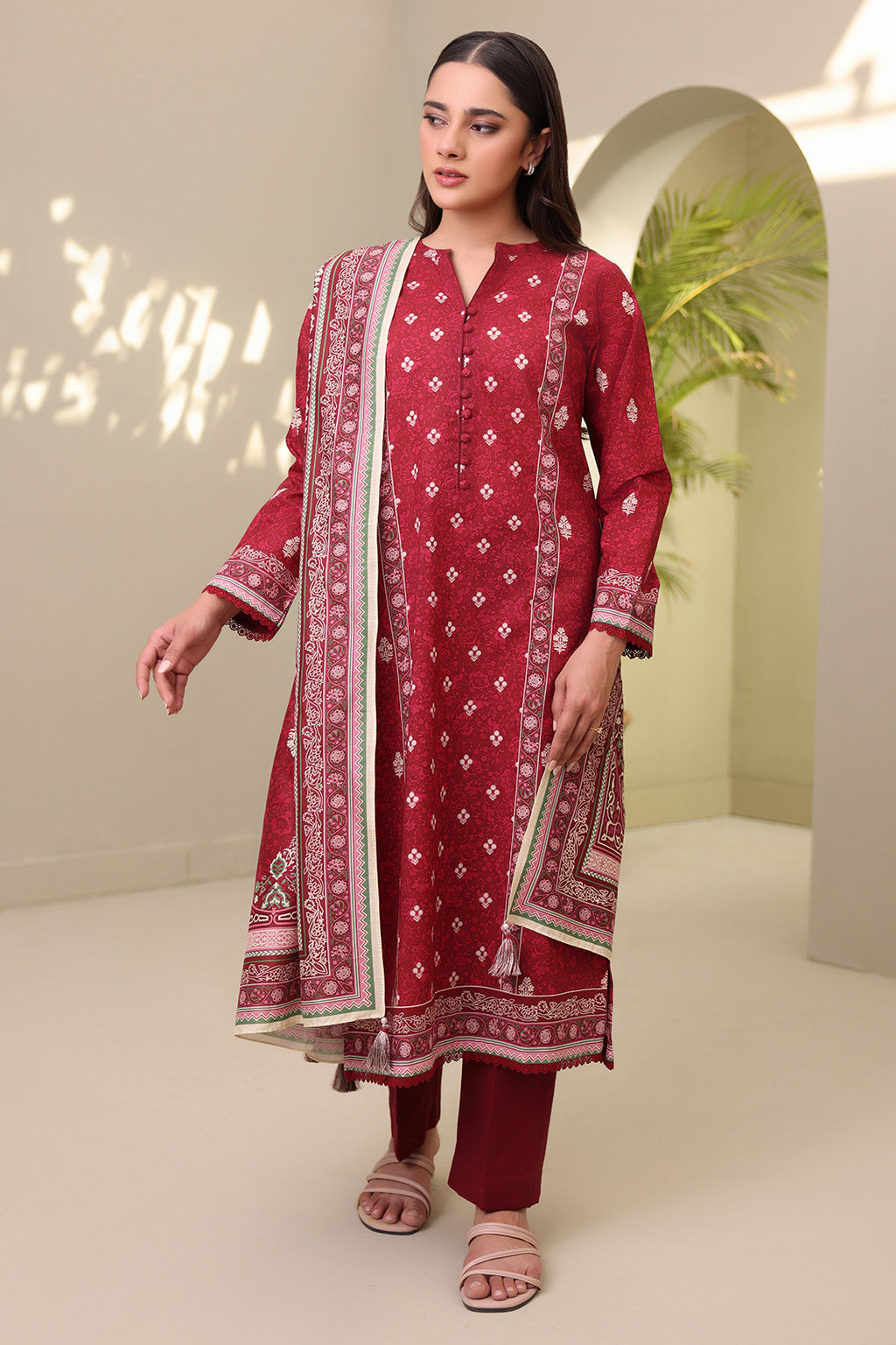 Shirt Shalwar Dupatta - 0386