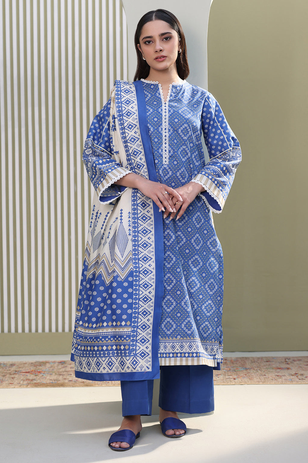 Shirt Shalwar Dupatta - 0389