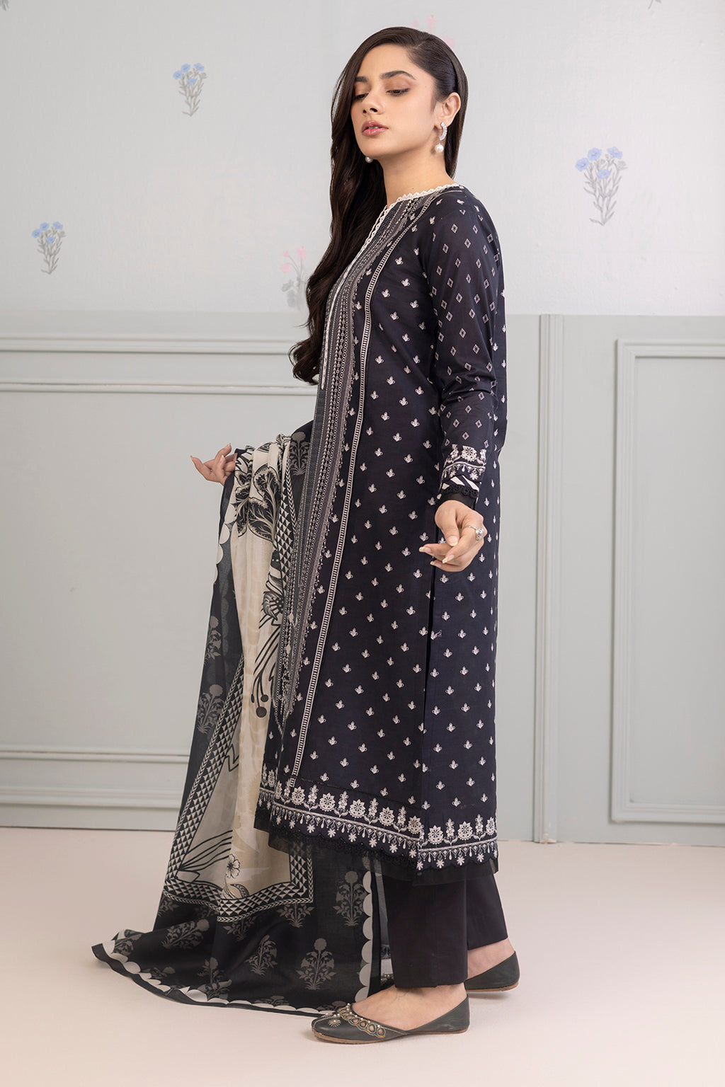 Shirt Shalwar Dupatta - 0393