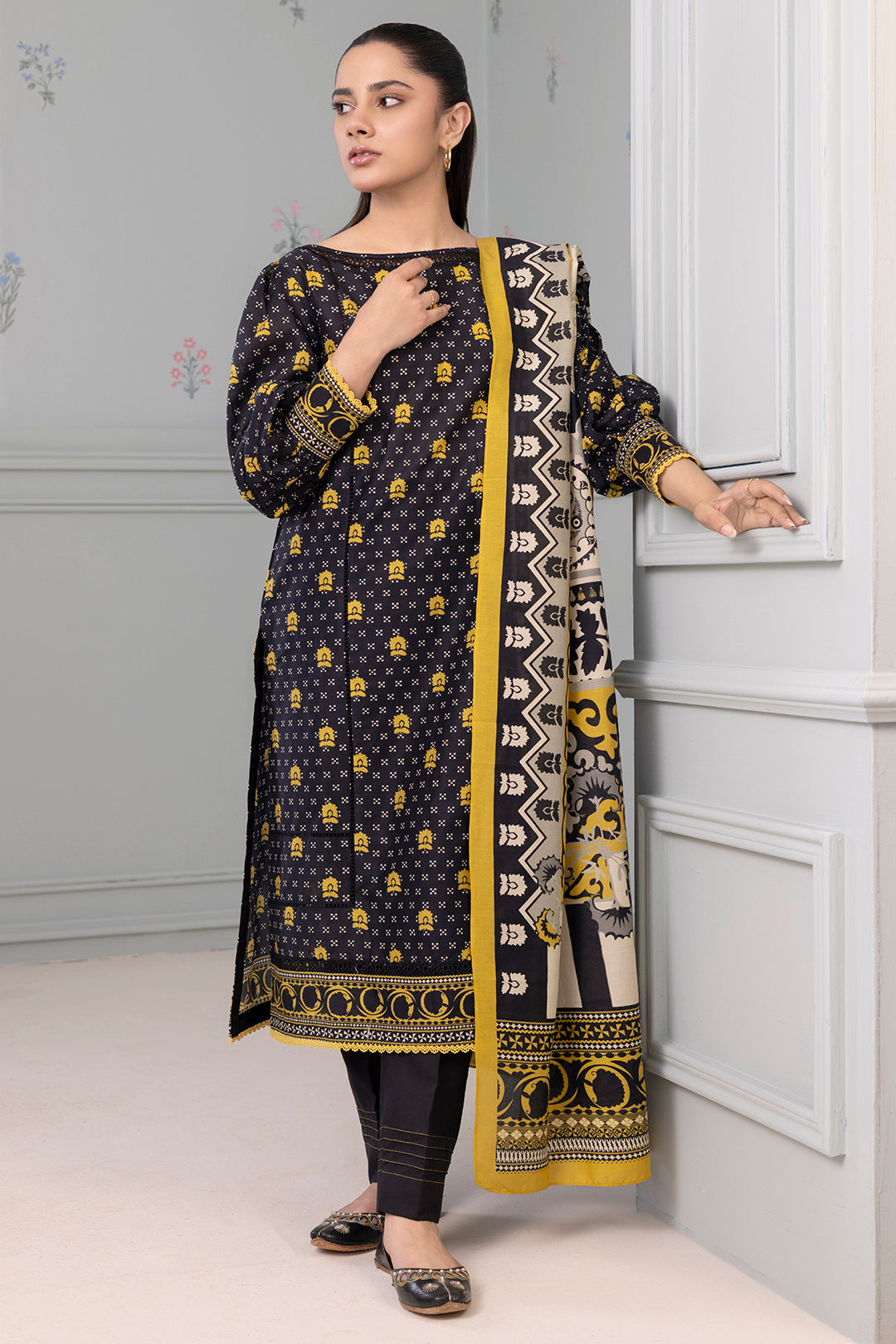Shirt Shalwar Dupatta - 0395
