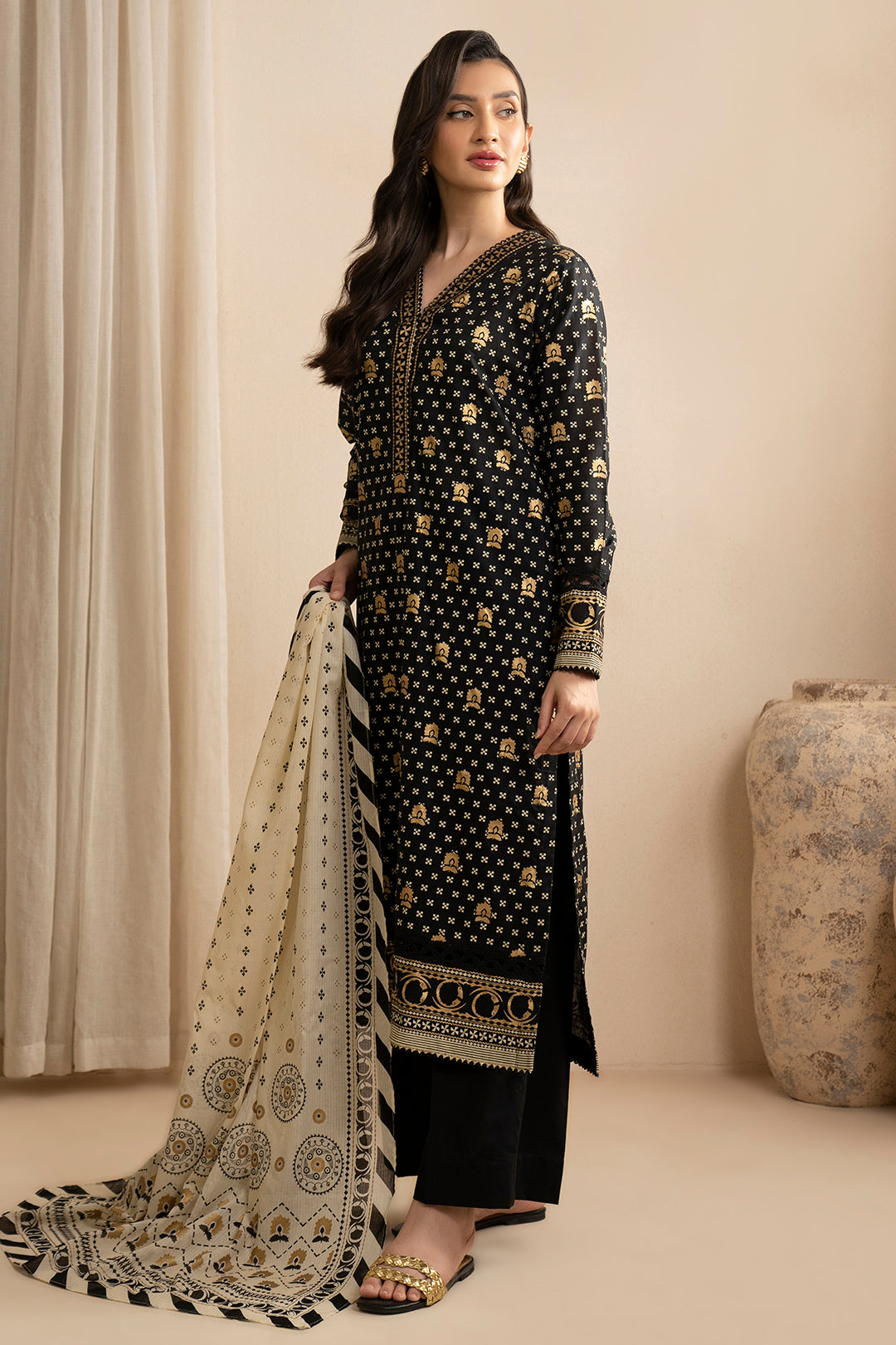 Shirt Shalwar Dupatta - 0395