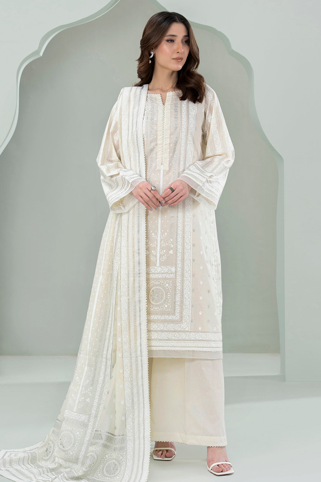 Shirt Shalwar Dupatta - 0396