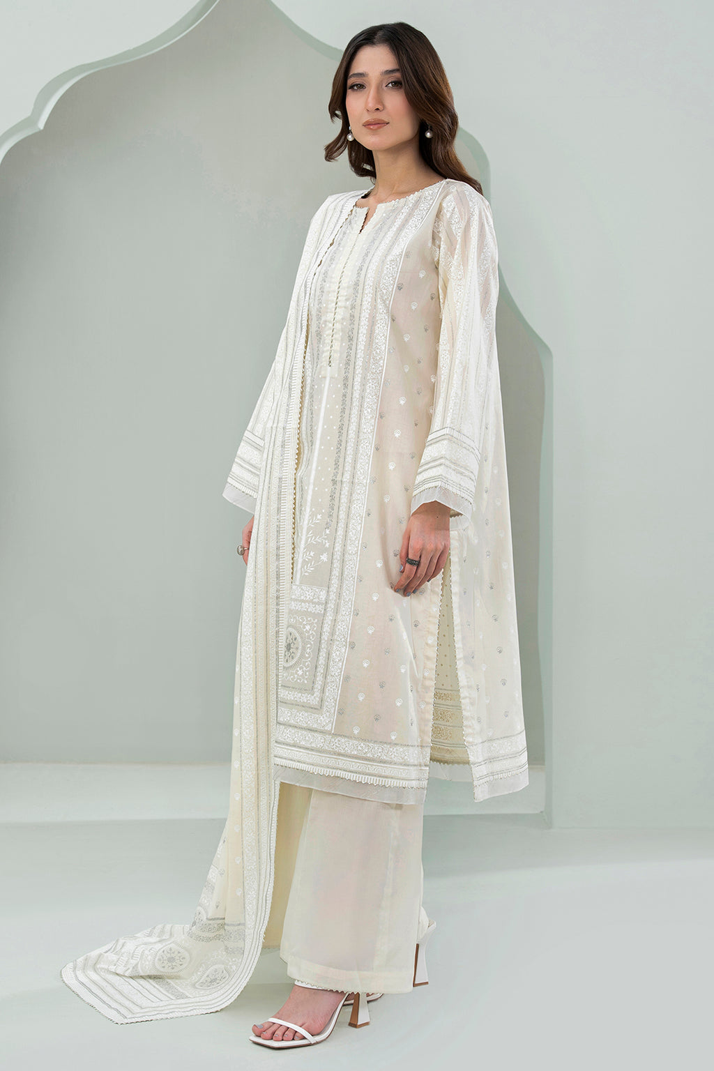 Shirt Shalwar Dupatta - 0396