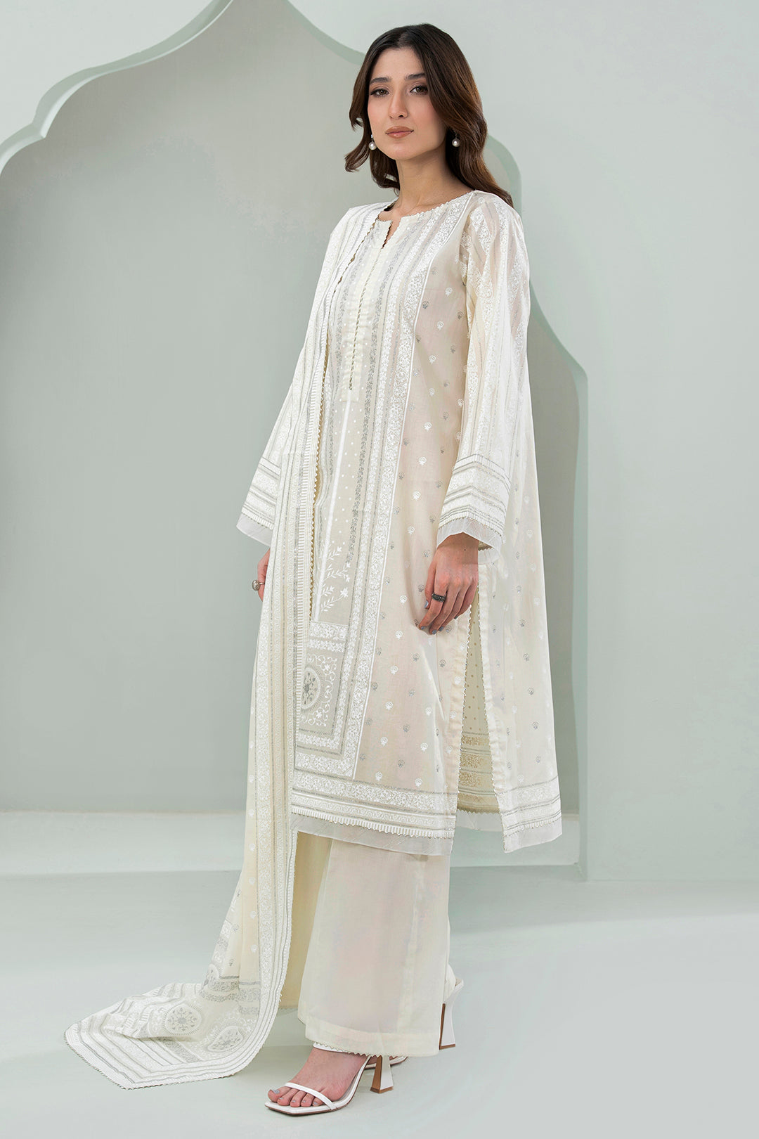 Shirt Shalwar Dupatta - 0396