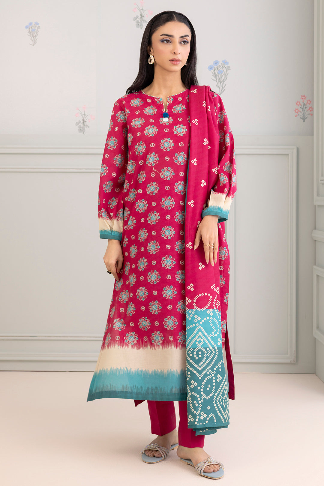 Shirt Shalwar Dupatta - 0435
