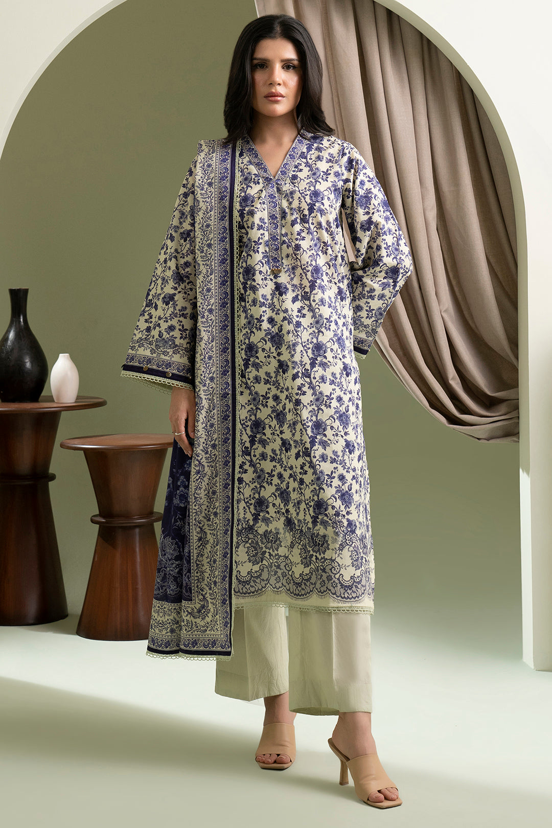 Shirt Shalwar Dupatta - 0436