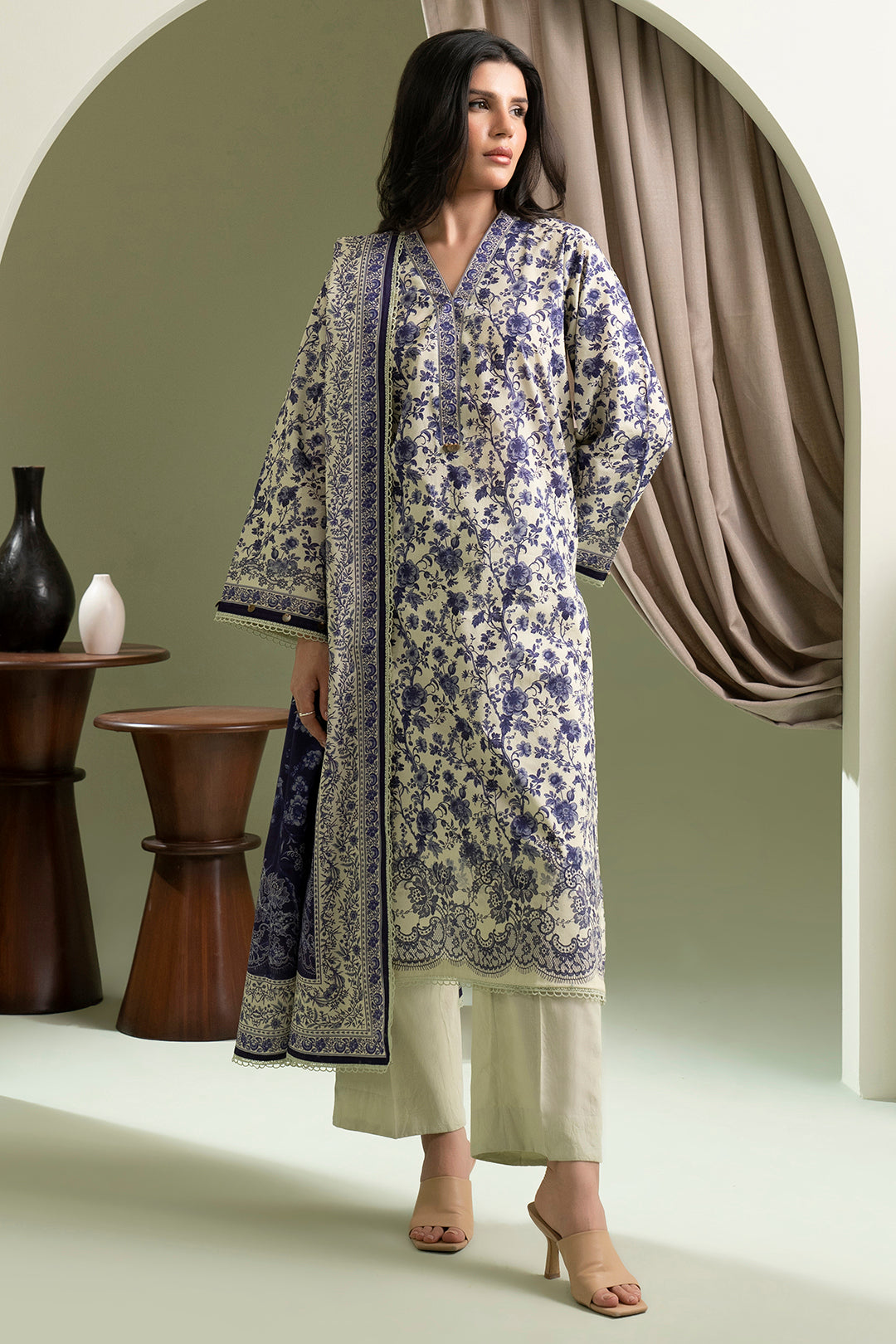 Shirt Shalwar Dupatta - 0436