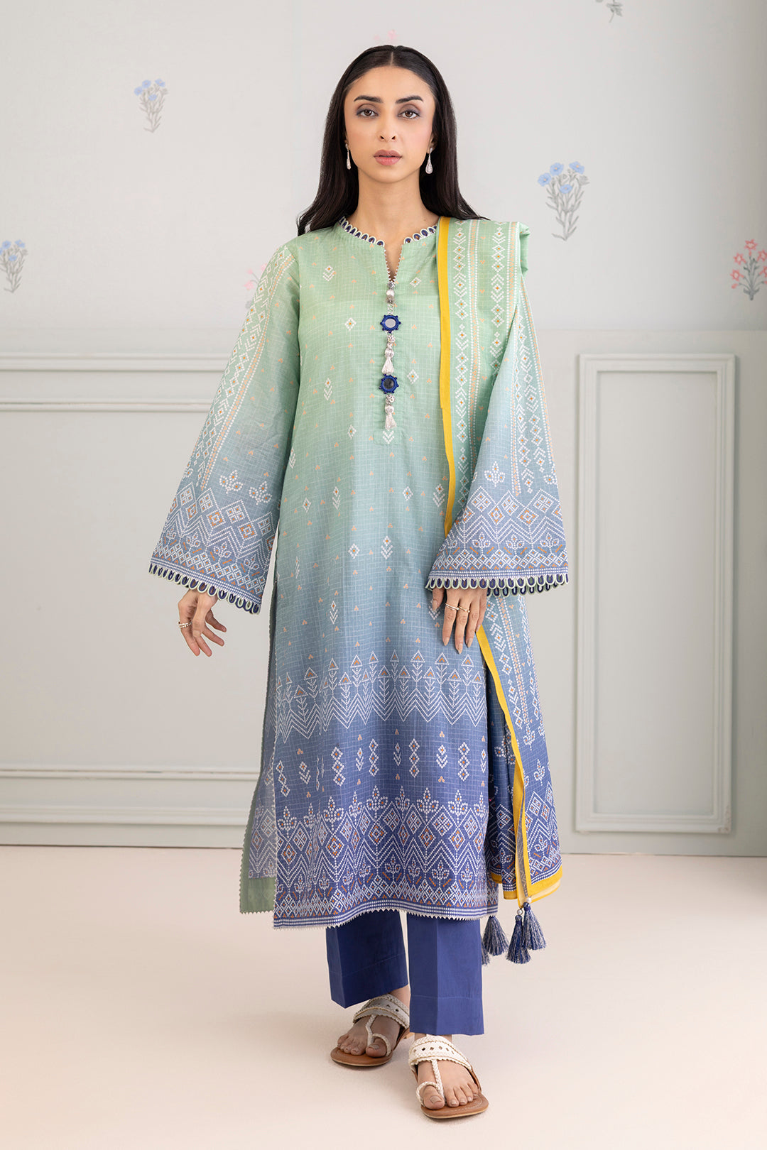 Shirt Shalwar Dupatta - 0438