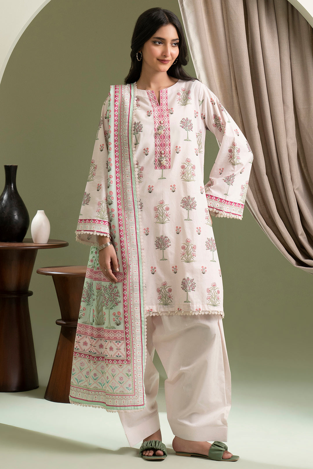 Shirt Shalwar Dupatta - 0442