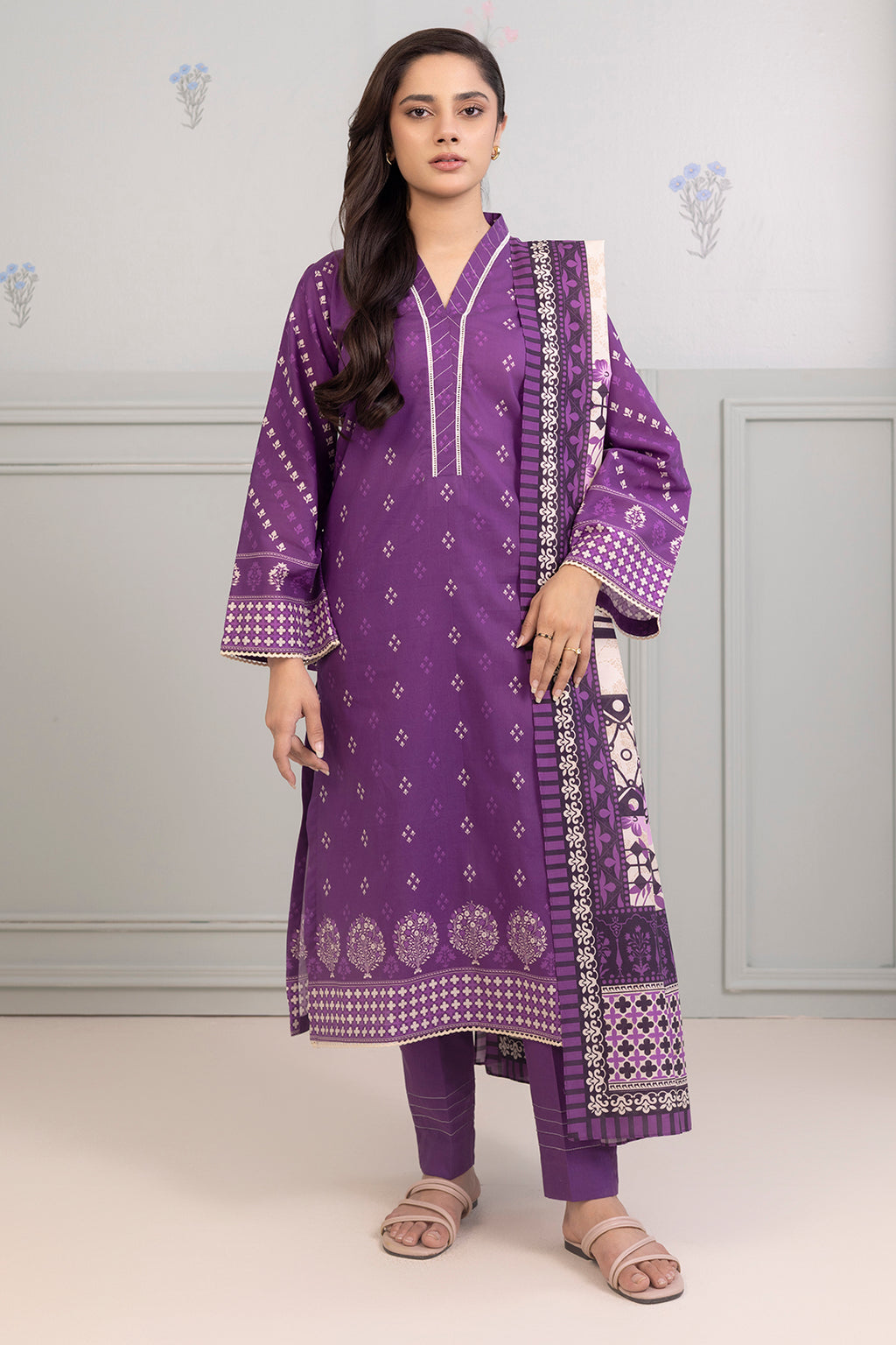 Shirt Shalwar Dupatta - 0449