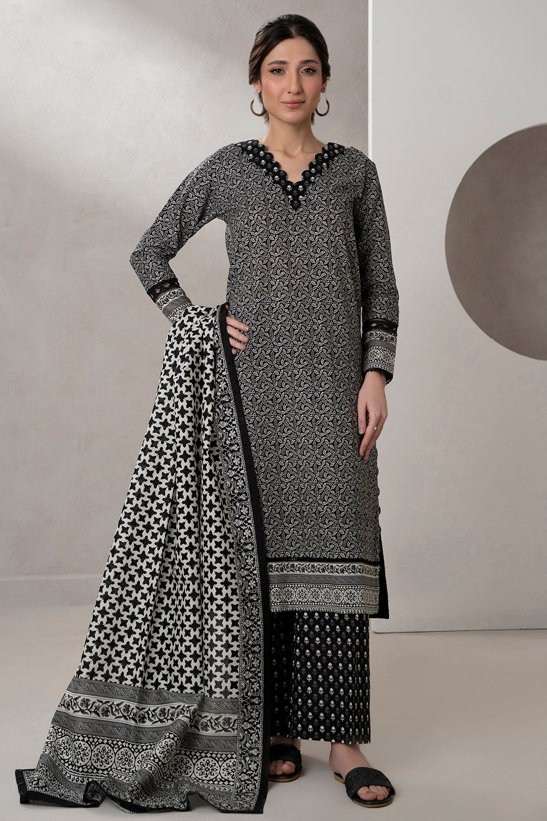 Shirt Shalwar Dupatta - 0451