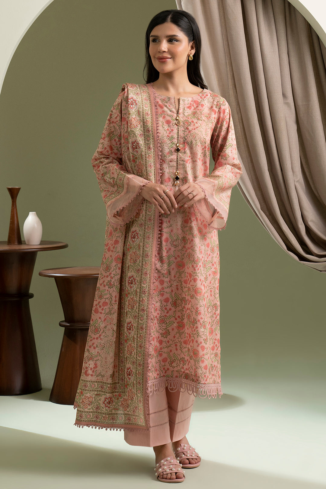 Shirt Shalwar Dupatta - 0452