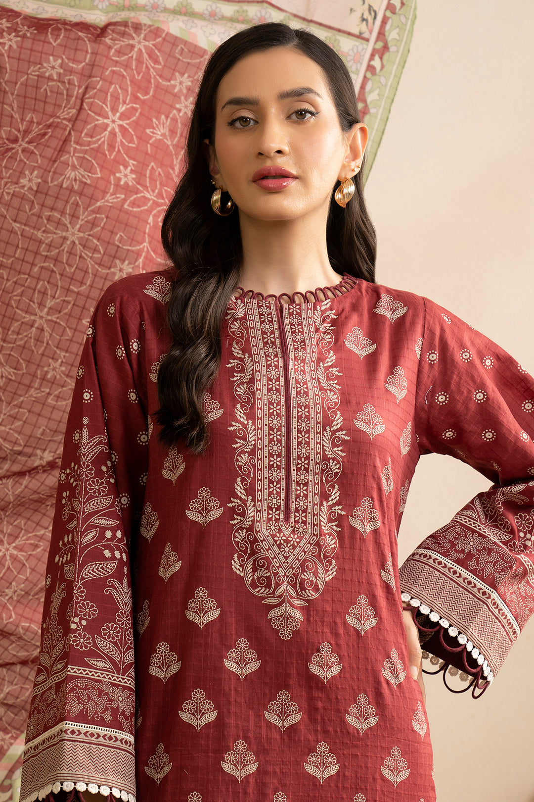 Shirt Shalwar Dupatta - 0455