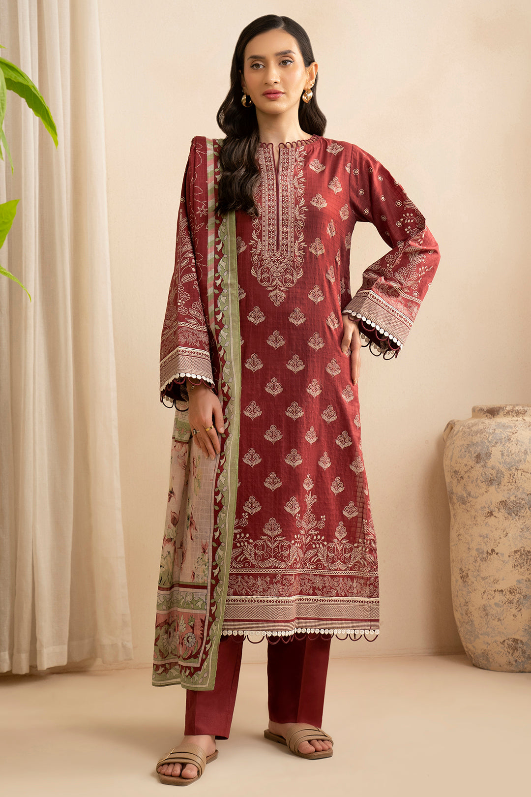 Shirt Shalwar Dupatta - 0455