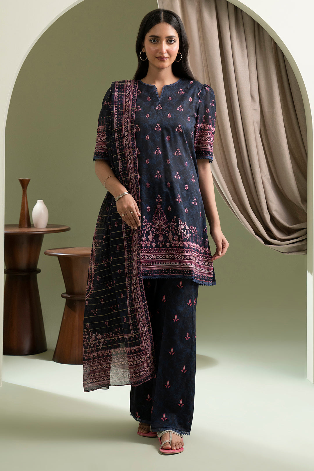 Shirt Shalwar Dupatta - 0460