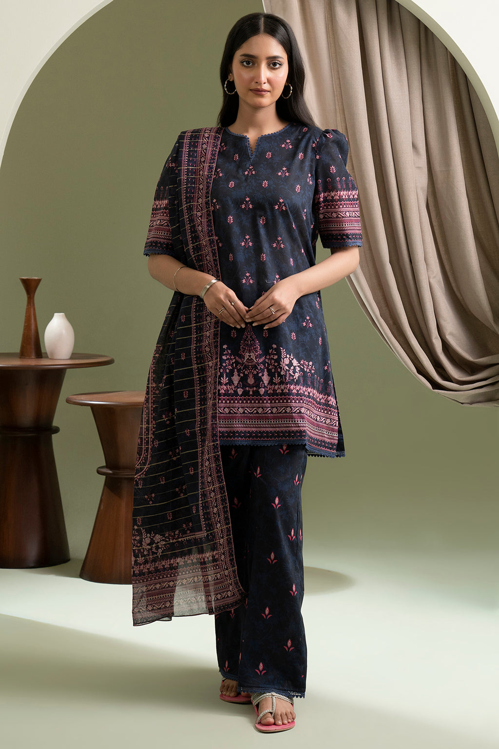 Shirt Shalwar Dupatta - 0460