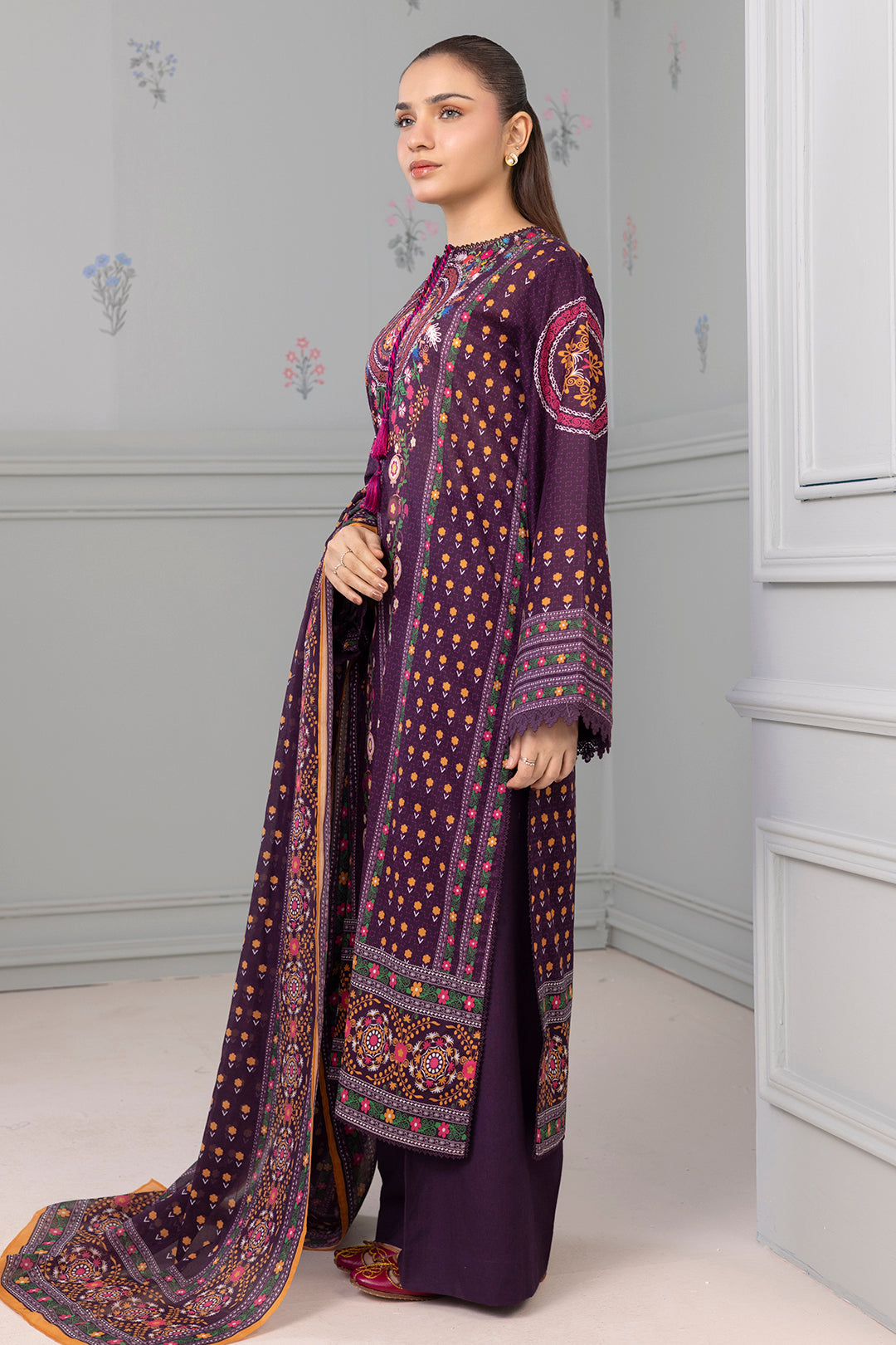 Shirt Shalwar Dupatta - 0494