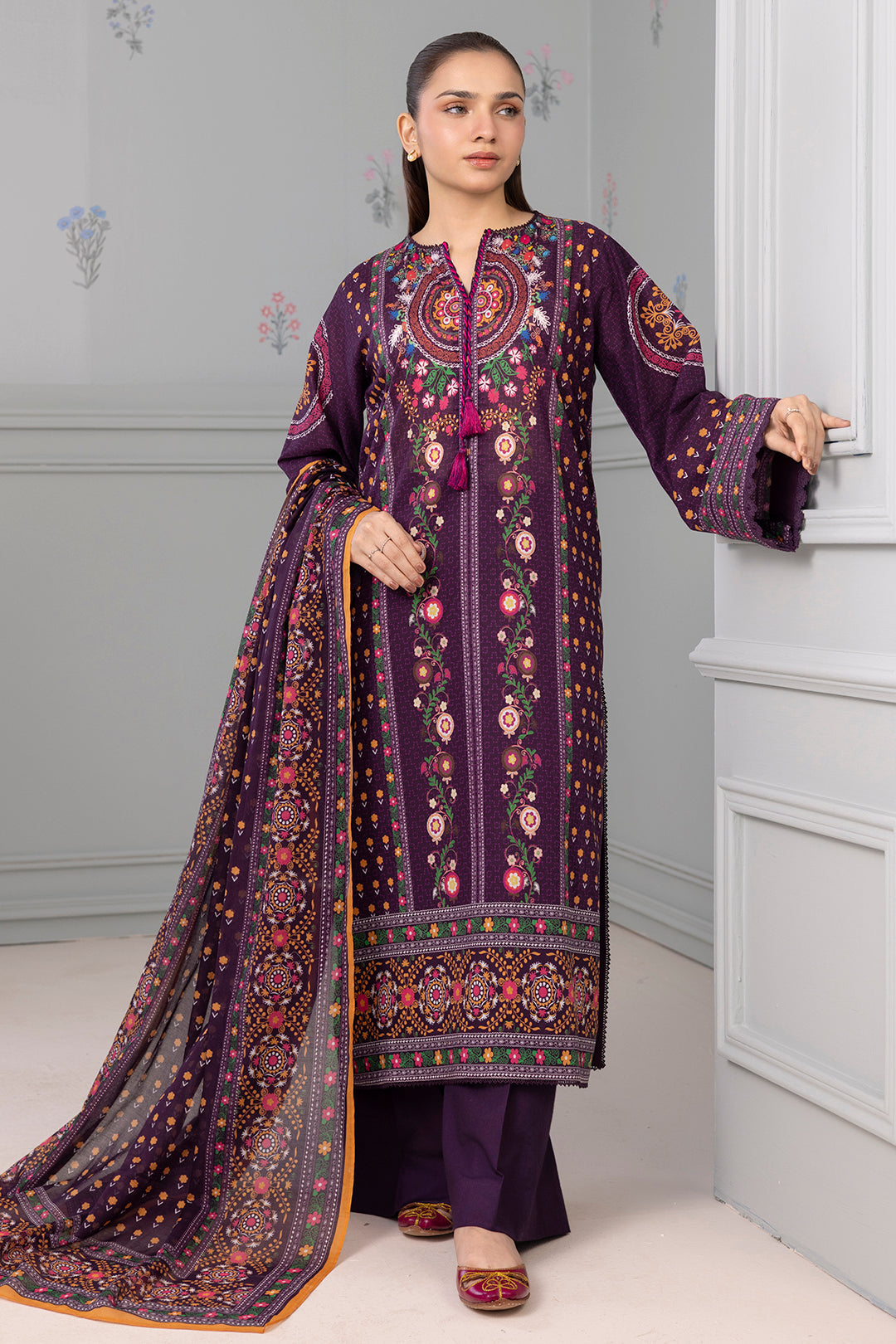 Shirt Shalwar Dupatta - 0494
