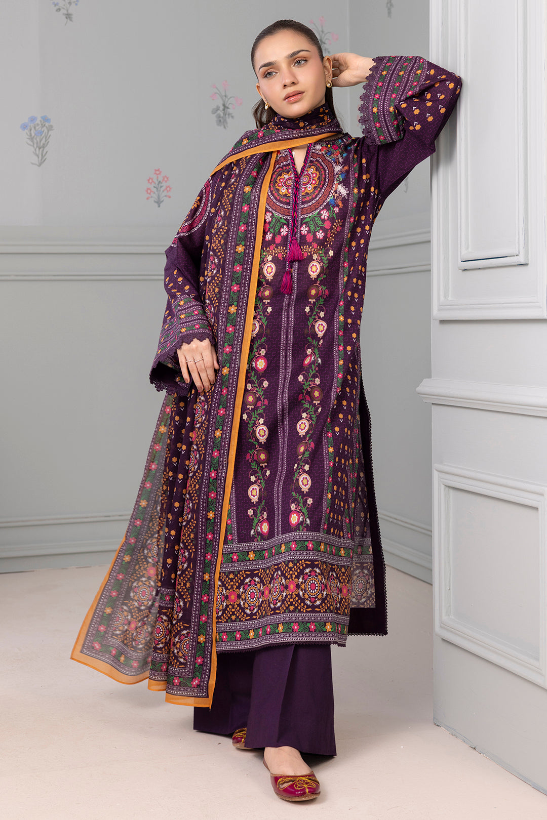 Shirt Shalwar Dupatta - 0494