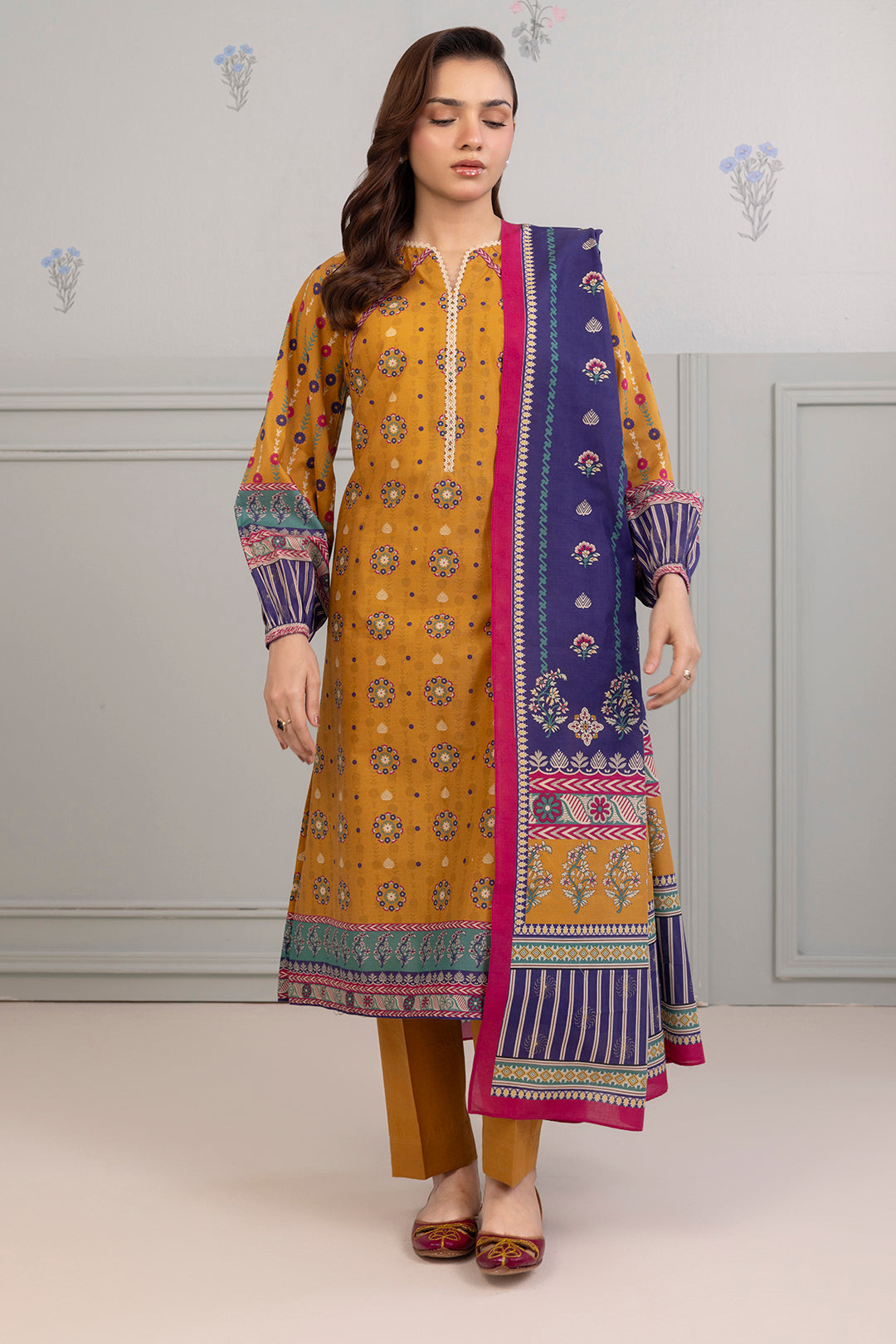 Shirt Shalwar Dupatta - 0495