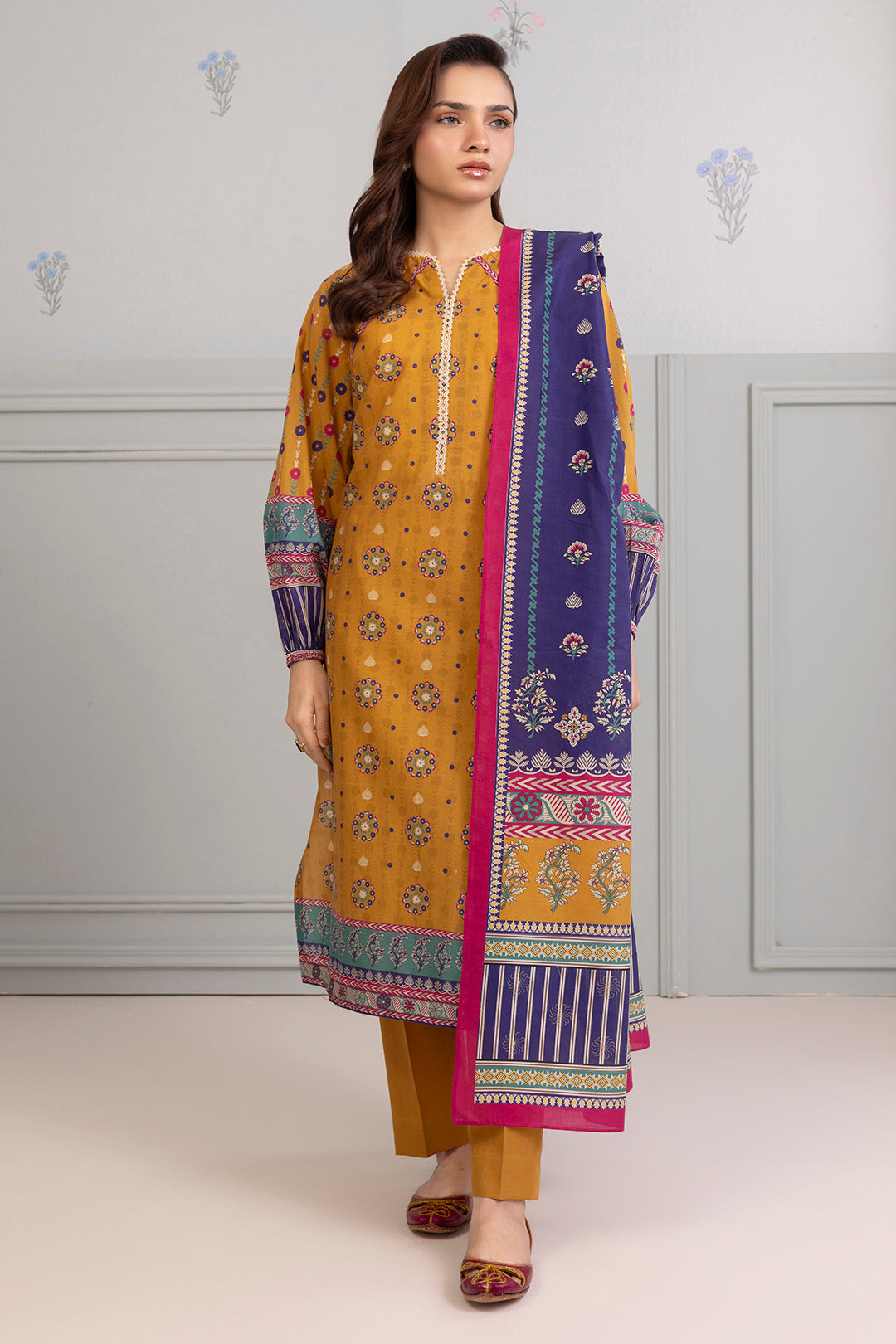 Shirt Shalwar Dupatta - 0495
