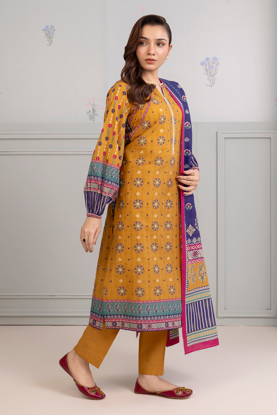 Shirt Shalwar Dupatta - 0495