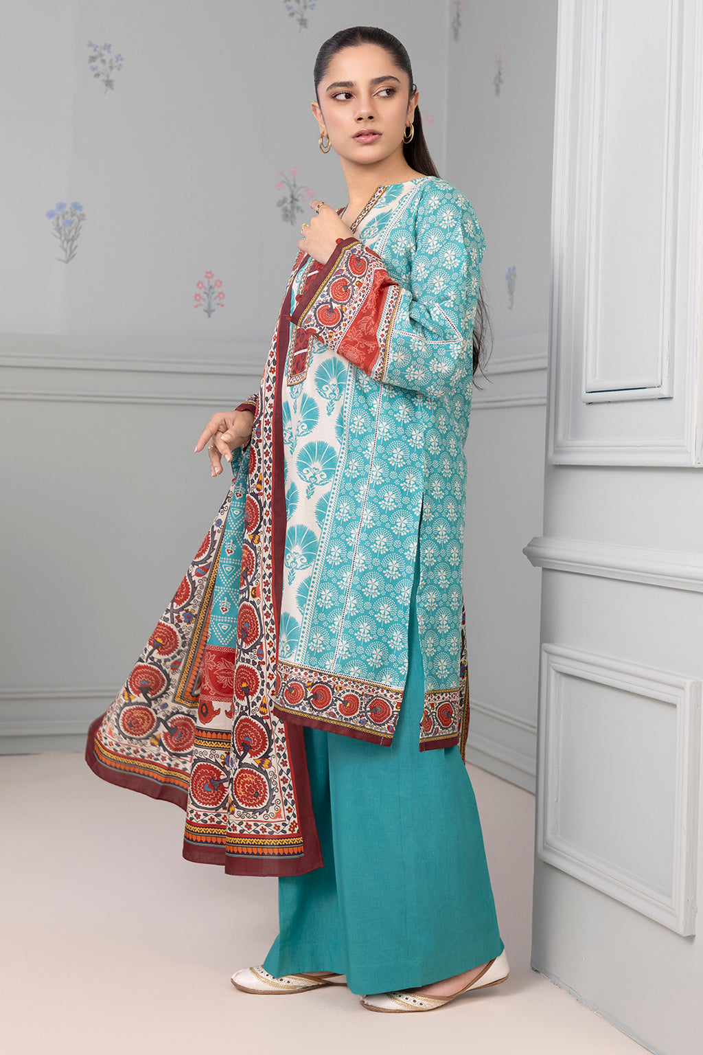 Shirt Shalwar Dupatta - 0497