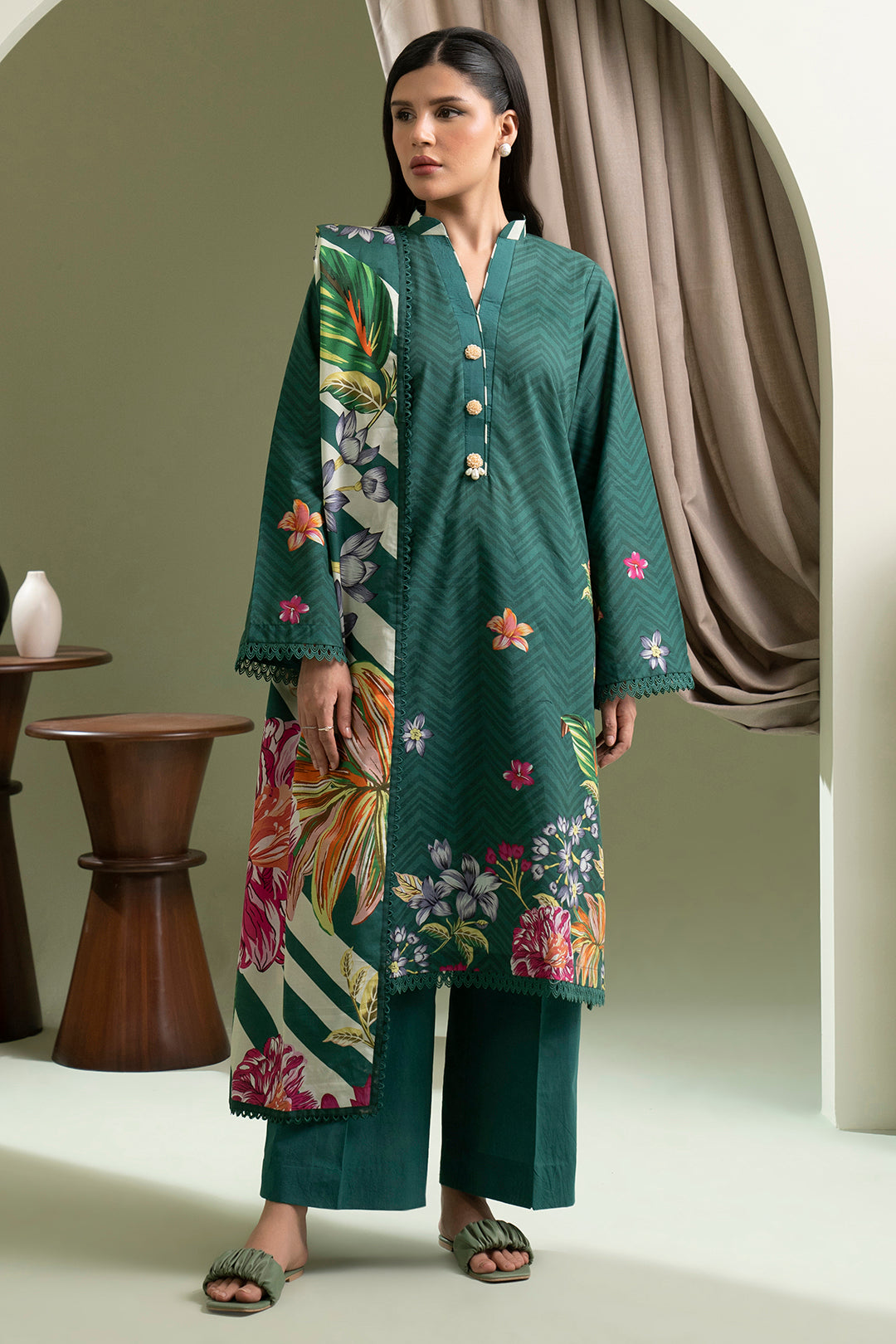 Shirt Shalwar Dupatta - 0508