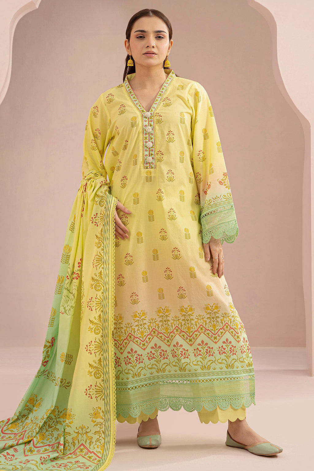 Shirt Shalwar Dupatta - 0518